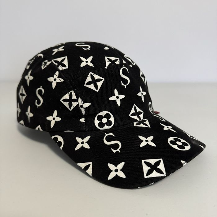 Supreme lv cheap camp cap