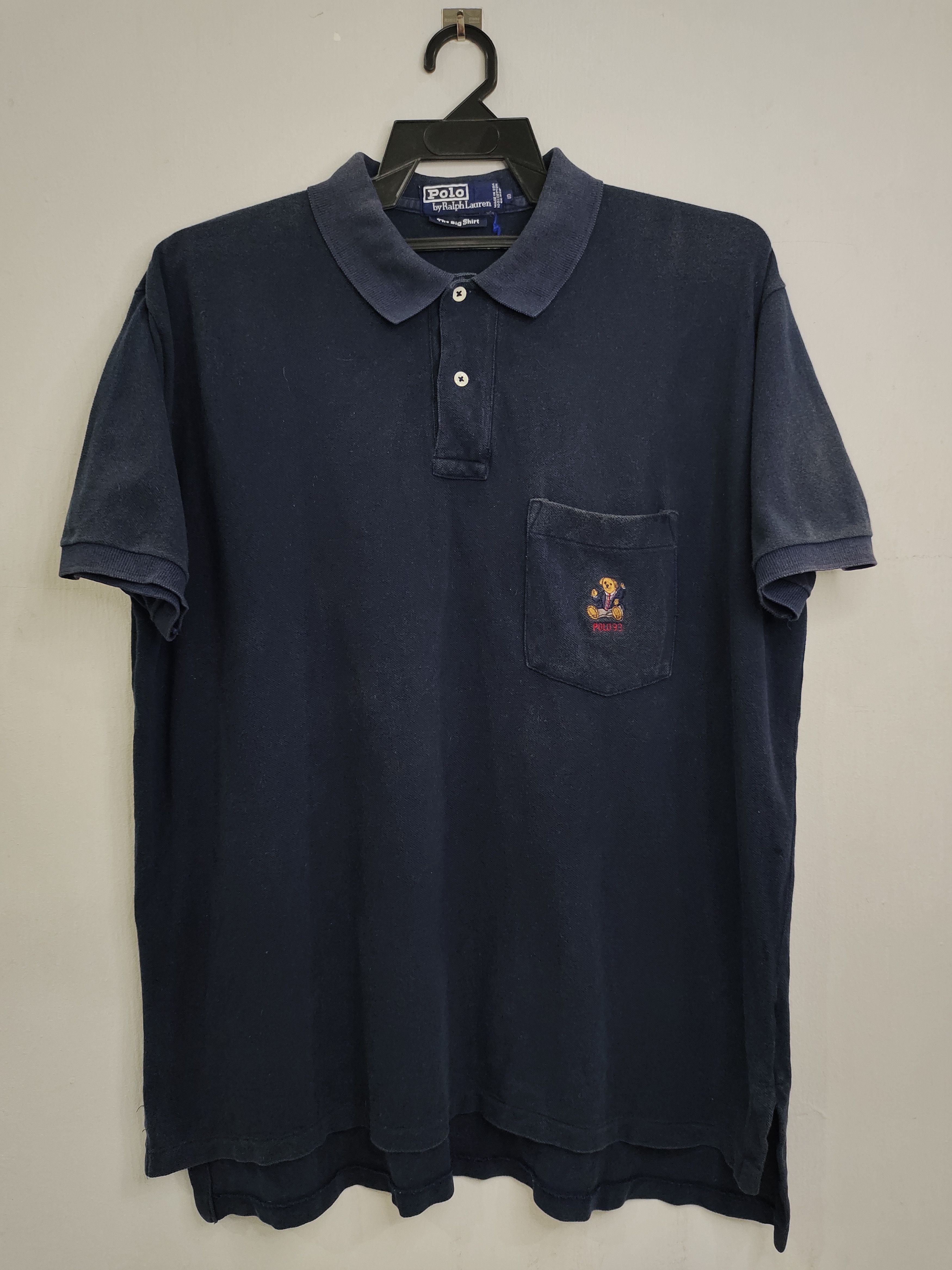 Polo Ralph Lauren × Vintage Vintage 90s Polo Bear Ralph Lauren Polo Tee Size US XL / EU 56 / 4 - 1 Thumbnail