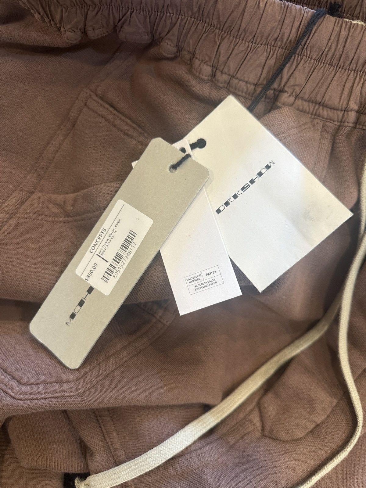 Rick Owens Rick Owens Mauve Sweatpants Size US 32 / EU 48 - 3 Thumbnail