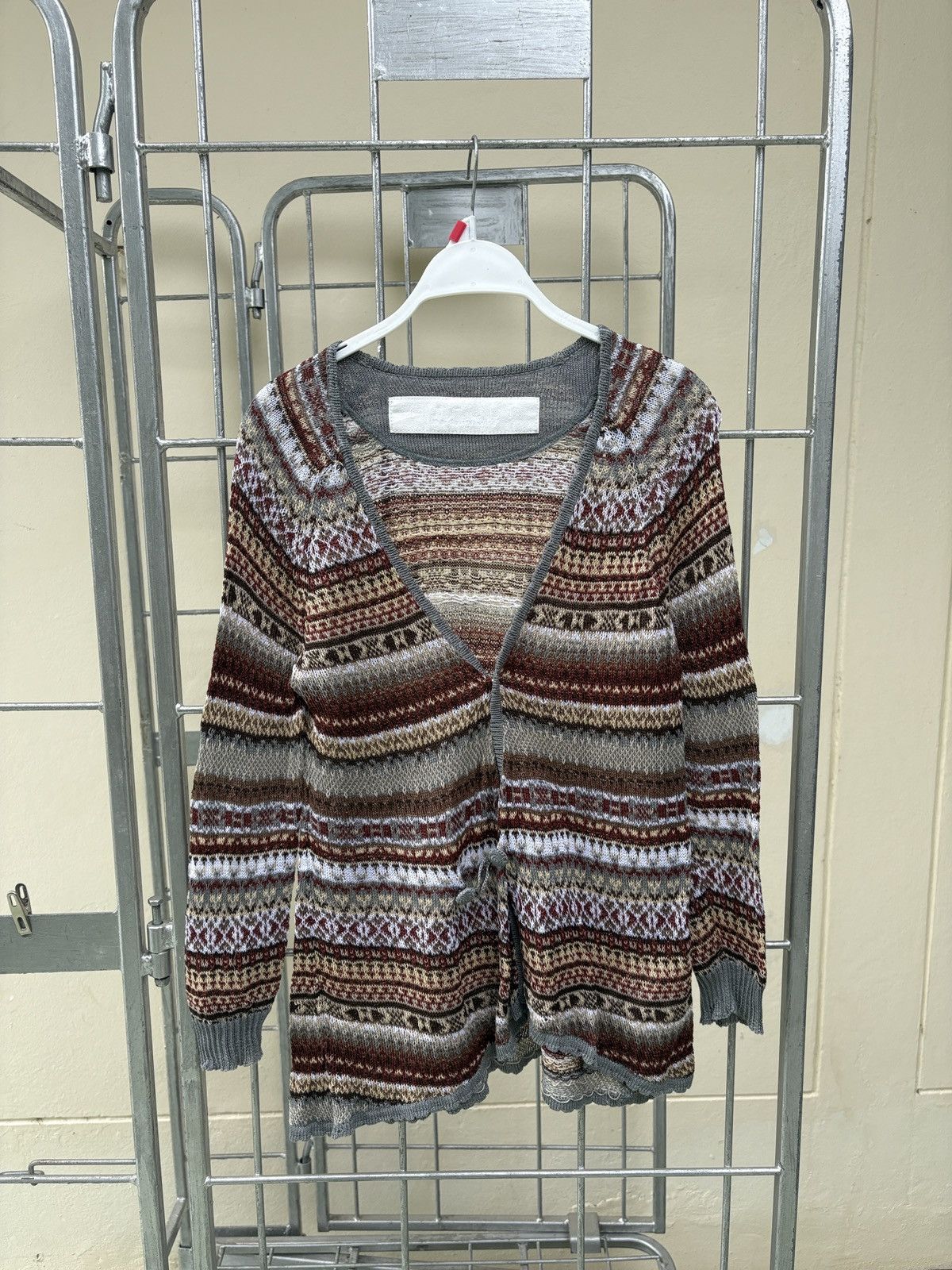 White Mountaineering White Mountaineering knit cardigan Size US S / EU 44-46 / 1 - 1 Thumbnail