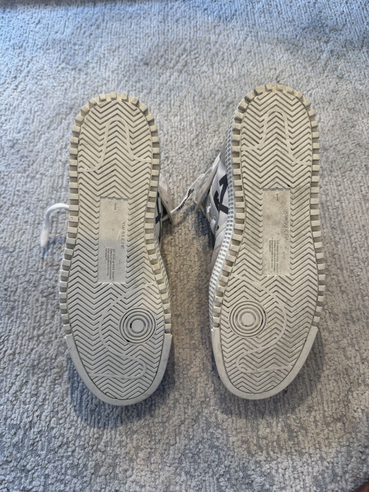 Off-White Off-White 'Off-Court 3.0' Distressed High-Tops - EU 43 Size US 10 / EU 43 - 6 Thumbnail