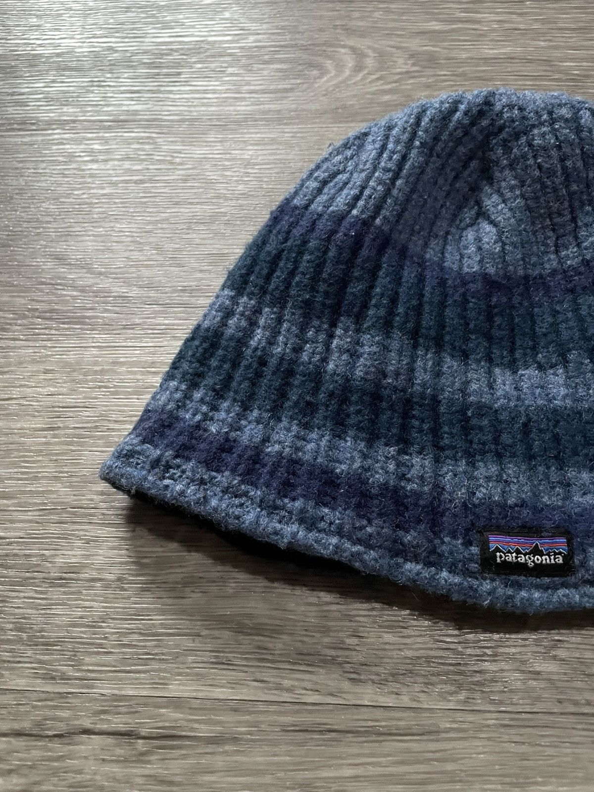 Patagonia Vintage Patagonia Striped Knited Beanie Hat Size ONE SIZE - 3 Thumbnail