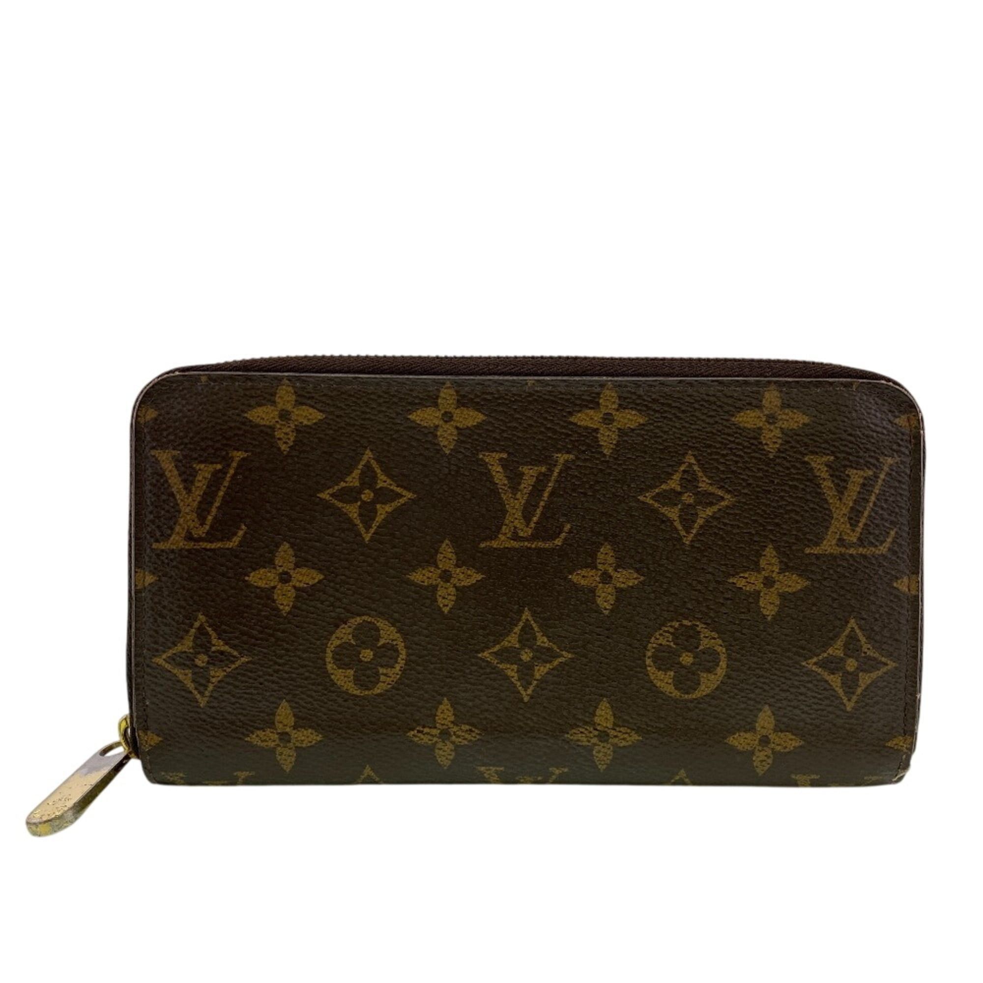 Louis Vuitton Louis Vuitton M42616 Zippy Wallet Round Zipper Monogram Long Brown Size ONE SIZE - 1 Thumbnail
