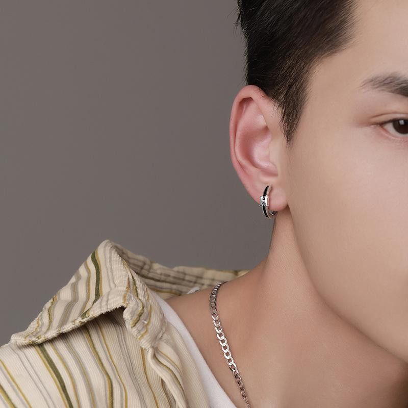 Jewelry × Sterling Silver Future Earrings One Pairs Chrome Jewelry Size ONE SIZE - 1 Thumbnail