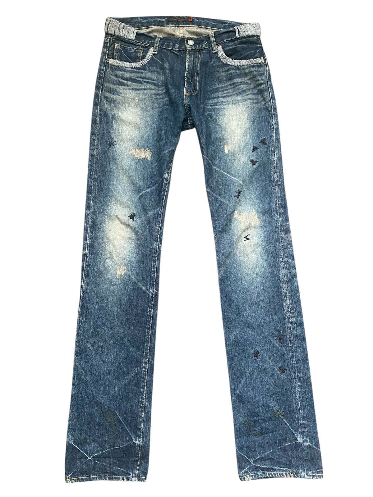 Undercover 08 Bug Denim Size US 32 / EU 48 - 1 Thumbnail