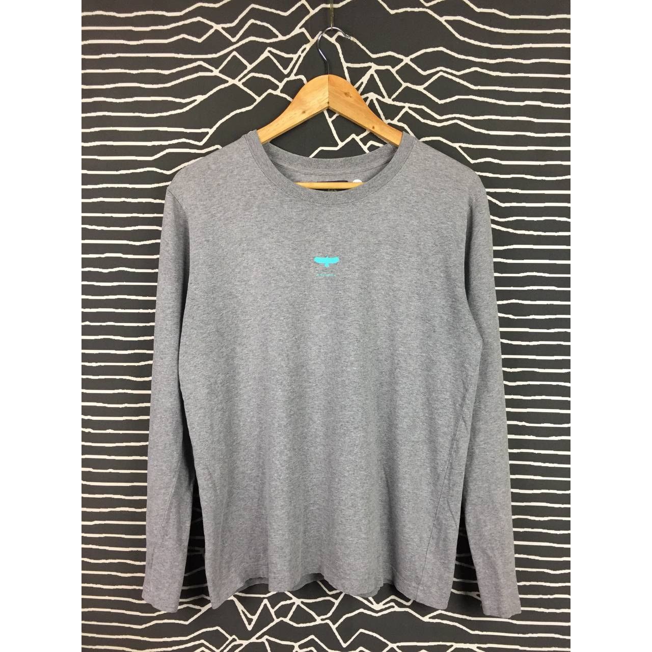 Japanese Brand × Paul Smith × R.Newbold R.Newbold By Paul Smith Hawk Eagle Small Logo Longsleeve Tee Size US M / EU 48-50 / 2 - 1 Thumbnail