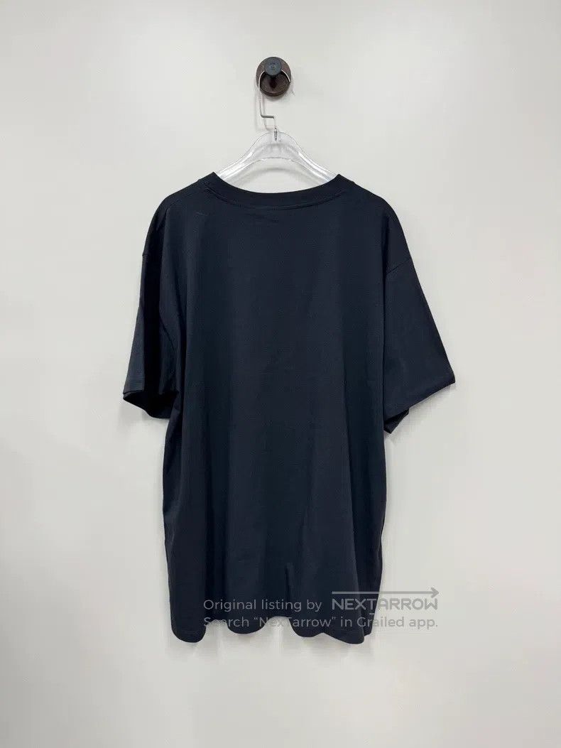 Gucci Black letter pattern printed logo short sleeve