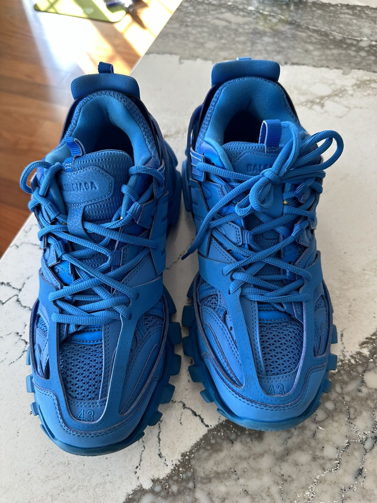 image of Balenciaga Track Sneakers Blue Size 43, Men's