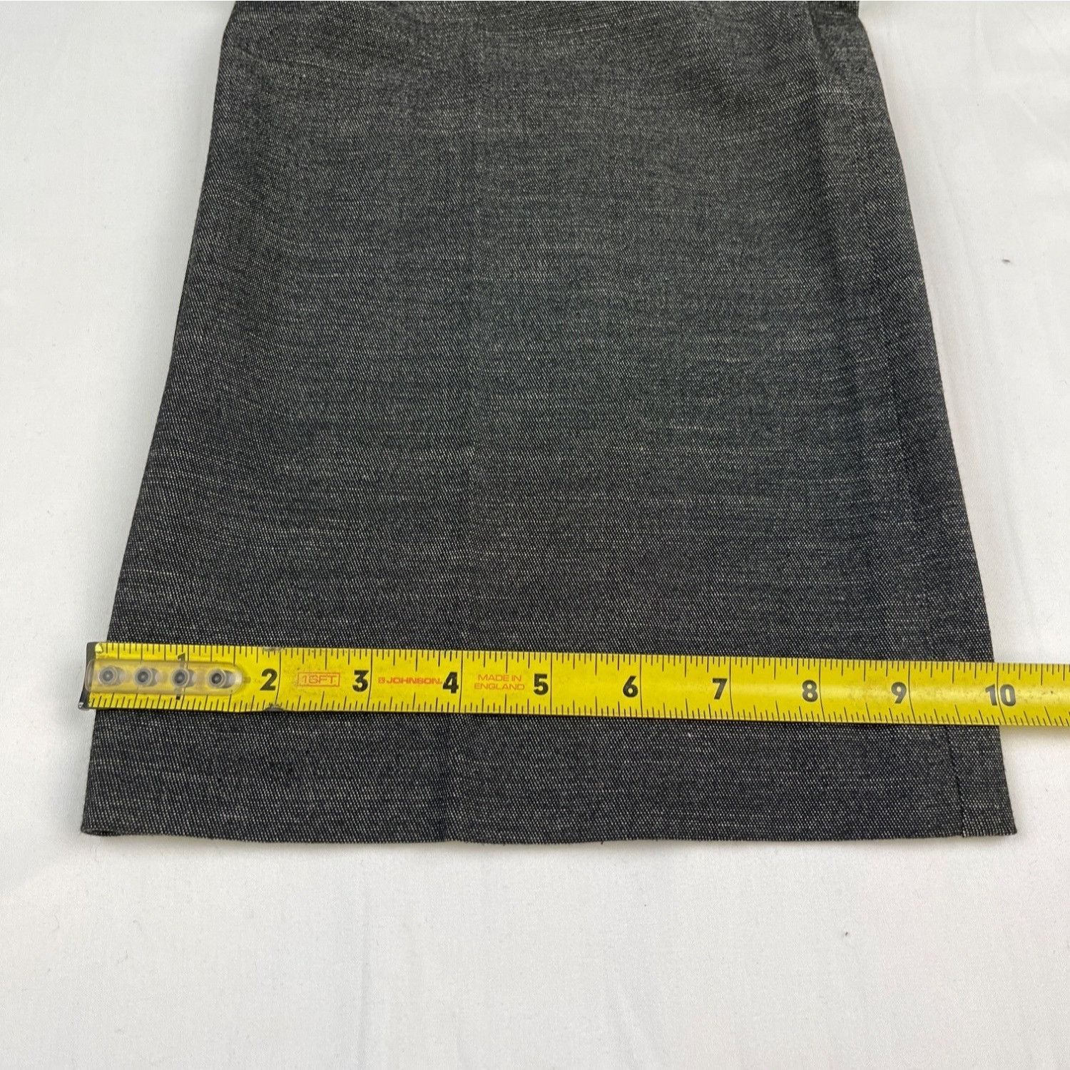 Ann Taylor Ann Taylor Loft Women's Charcoal Pants/Trousers Sz 12P SKU 4 Size 34" / US 12 / IT 48 - 8 Thumbnail