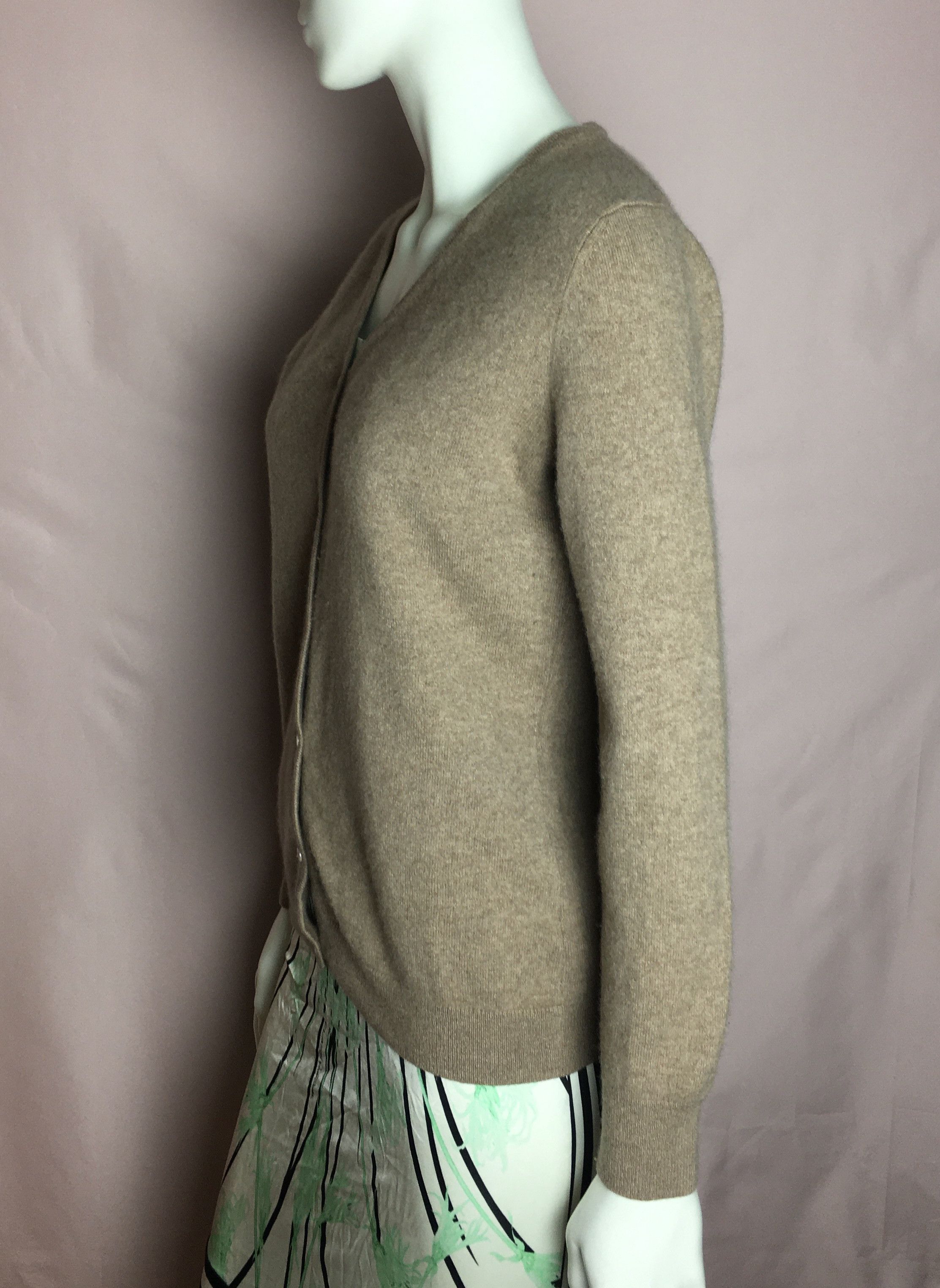 Other GALERIA Cashmere Cardigan Sweater Size EU42/ L Size S / US 4 / IT 40 - 3 Thumbnail