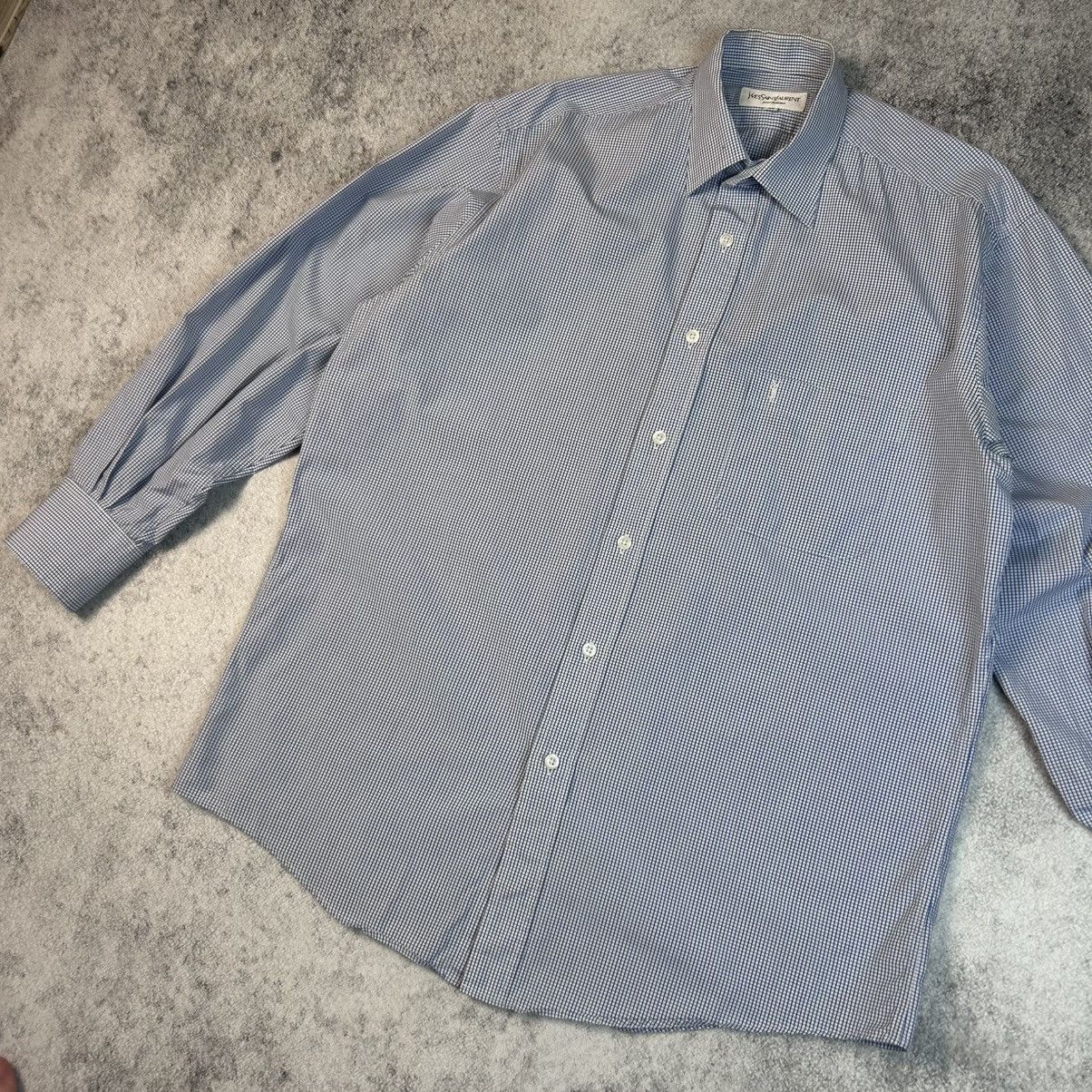 Yves Saint Laurent Vintage Yves Saint Laurent Multi Button Ups Shirt Size US L / EU 52-54 / 3 - 4 Thumbnail