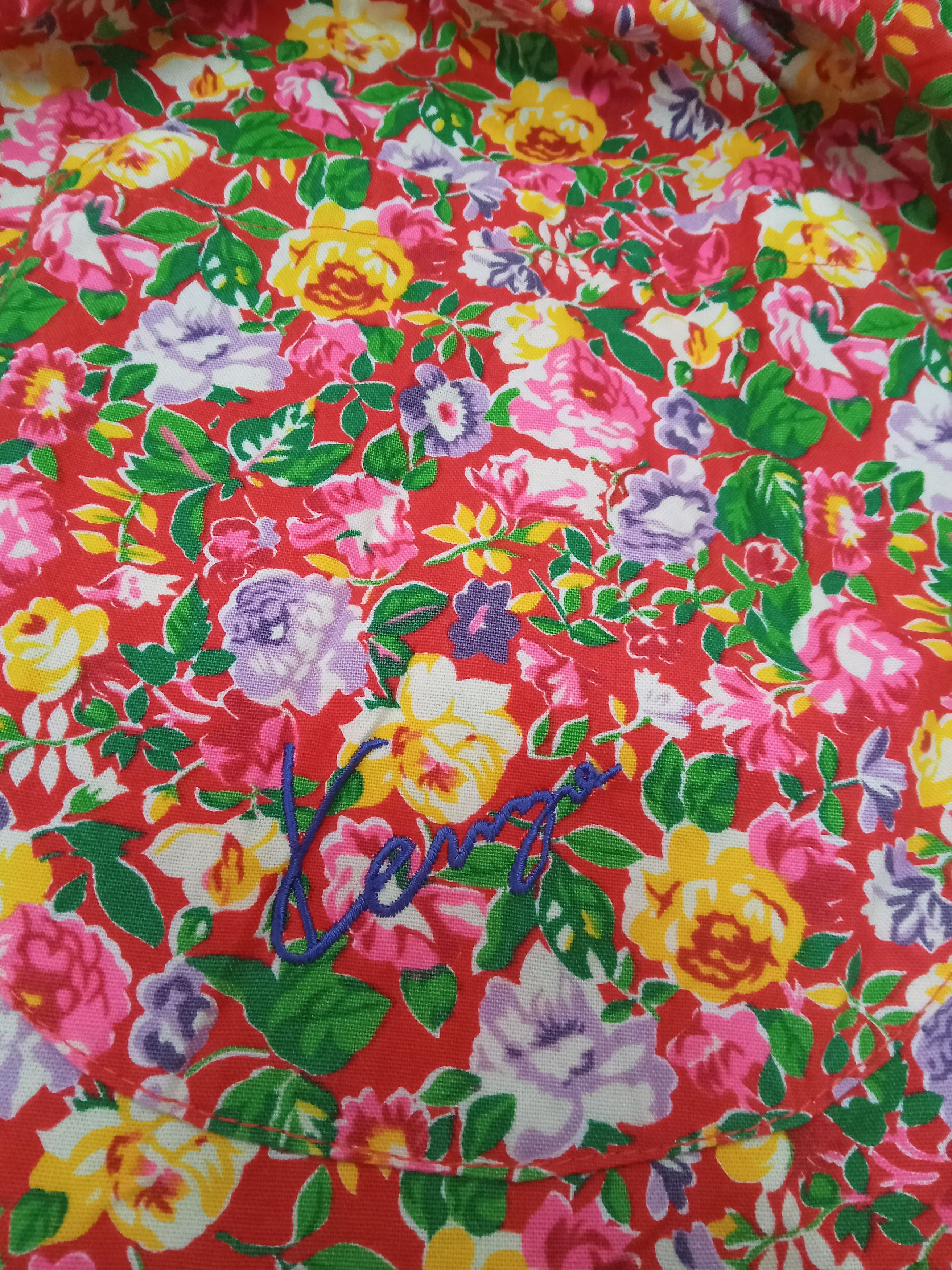 Kenzo × Vintage Vintage Kenzo Kitchen Apron Skirt Size ONE SIZE - 5 Thumbnail