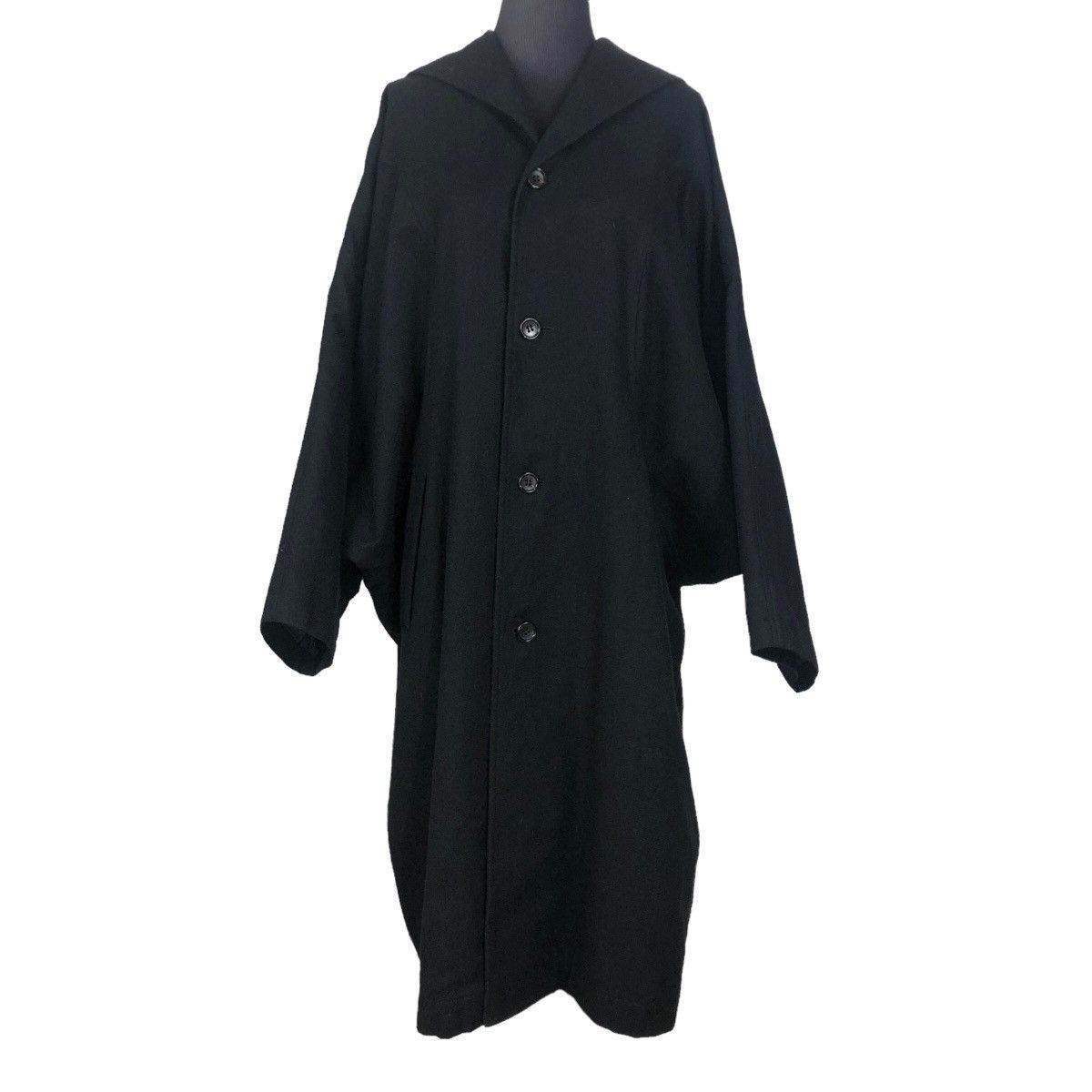 Comme des Garcons Vintage Comme Des Garcons 1991 A/W Runway Dolman Sleeve Coat Size M / US 6-8 / IT 42-44 - 4 Thumbnail