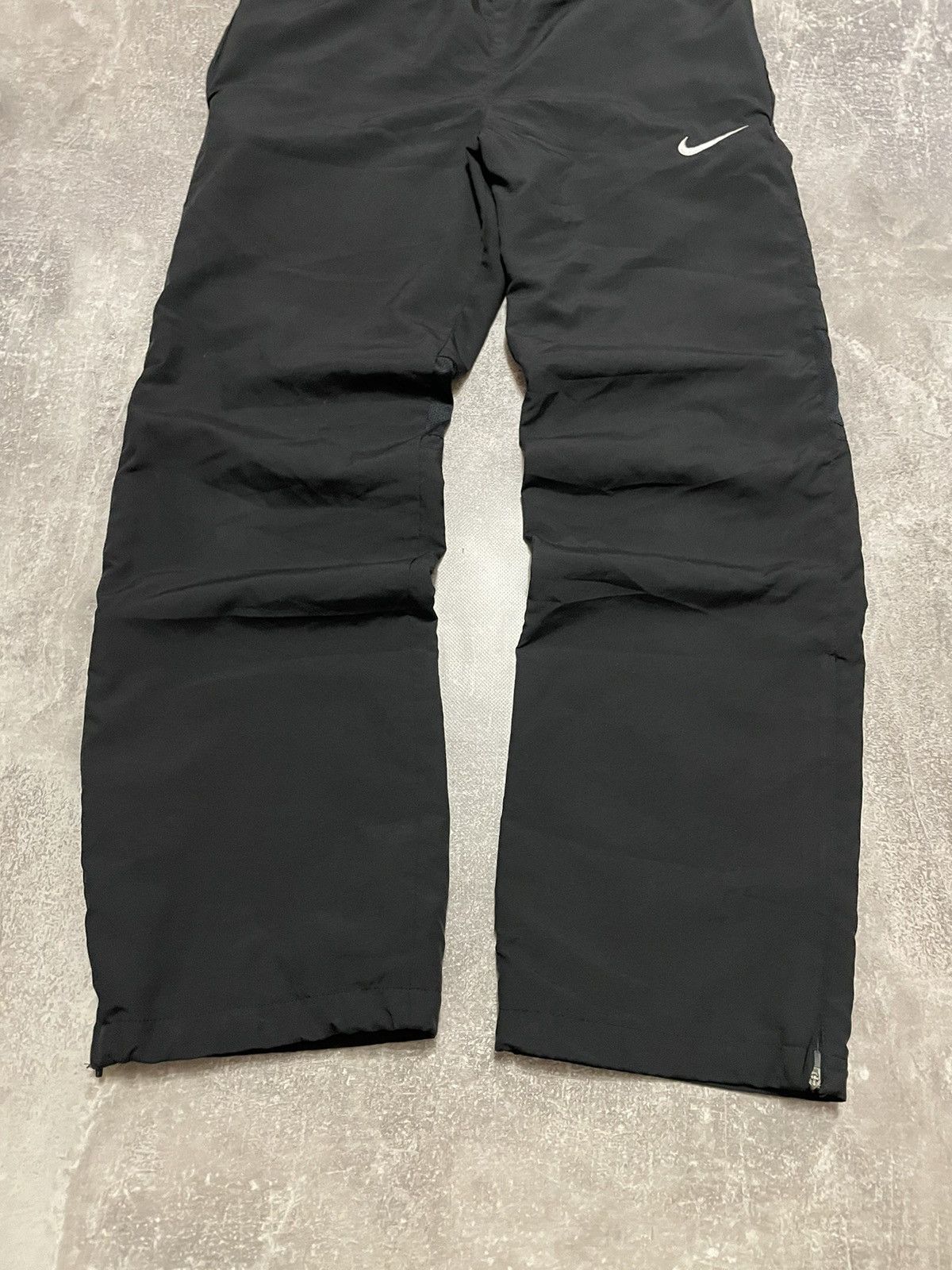 Nike Vintage Nike Parachute Black Nylon Track Pants Drill Size US 30 / EU 46 - 7 Thumbnail