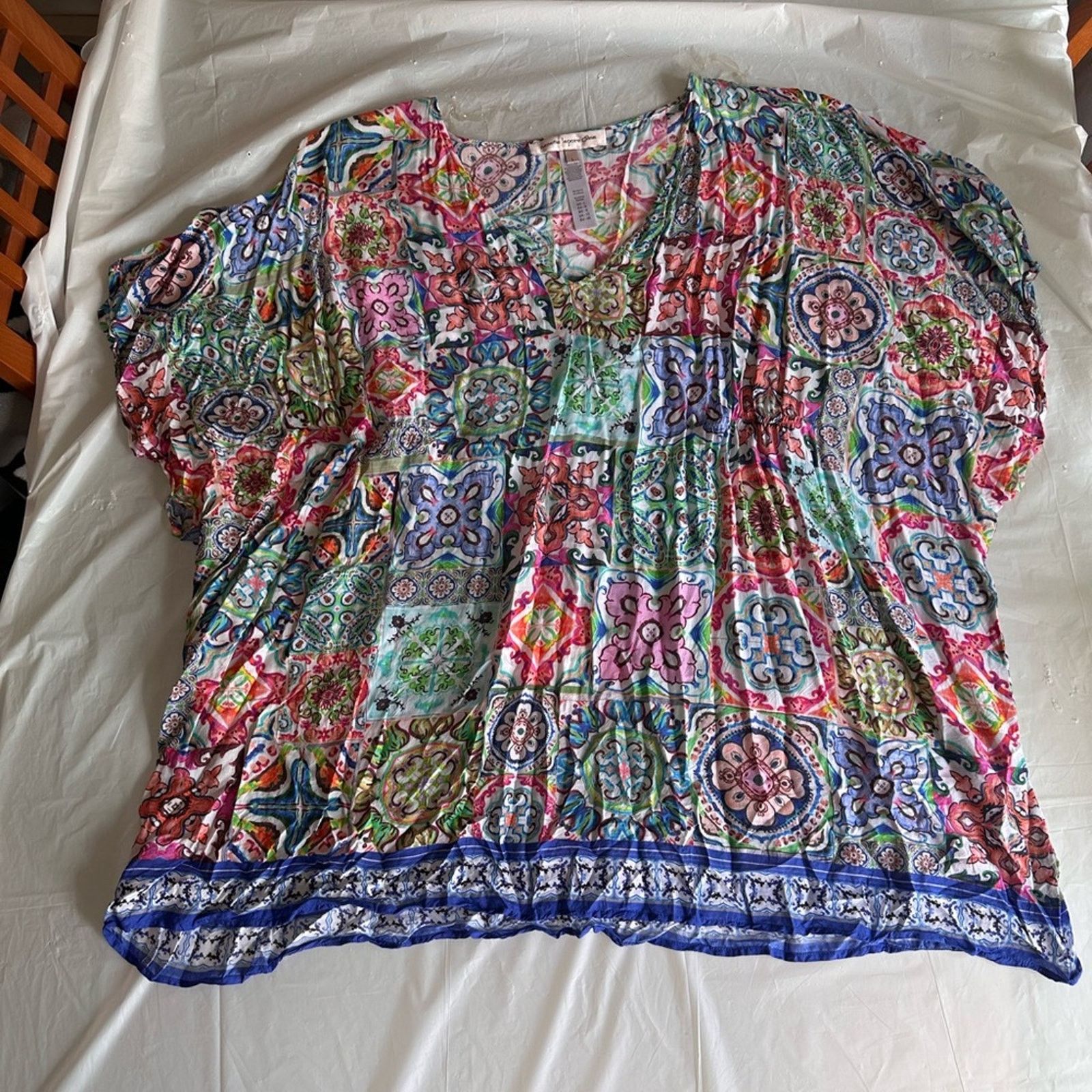 Nanette Lepore Nanette Lepore Floral Print Blouse L Size L / US 10 / IT 46 - 1 Thumbnail