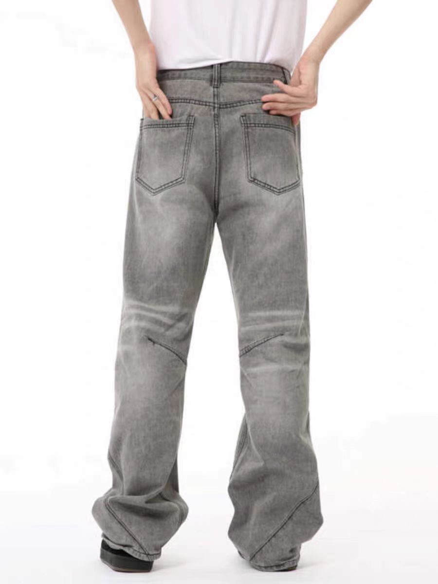 Japanese Brand × Jean Washed baggy micro flared jeans Size US 32 / EU 48 - 2 Thumbnail