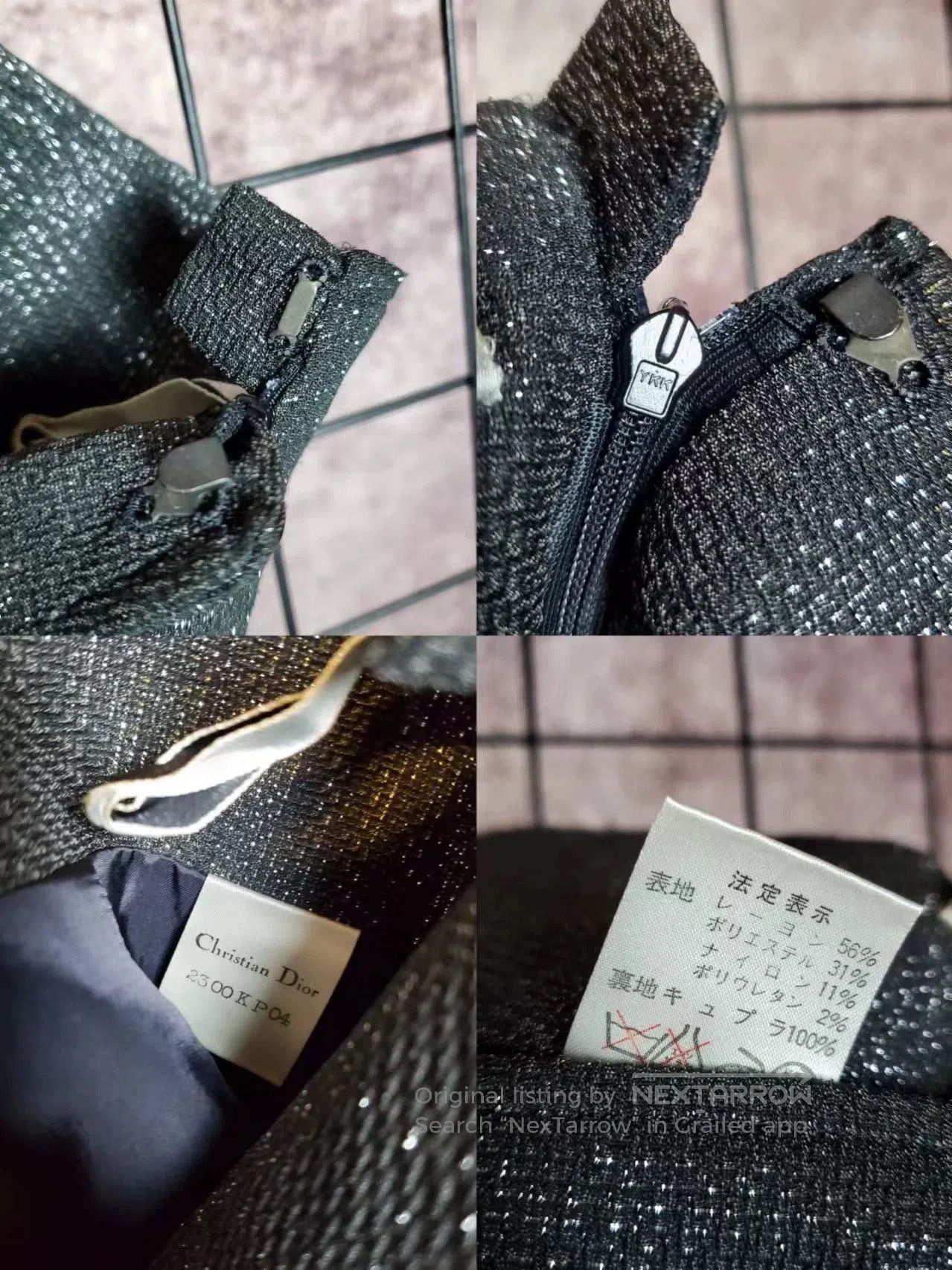 Dior dior high-end shimmering half skirt. Size US 27 - 5 Thumbnail