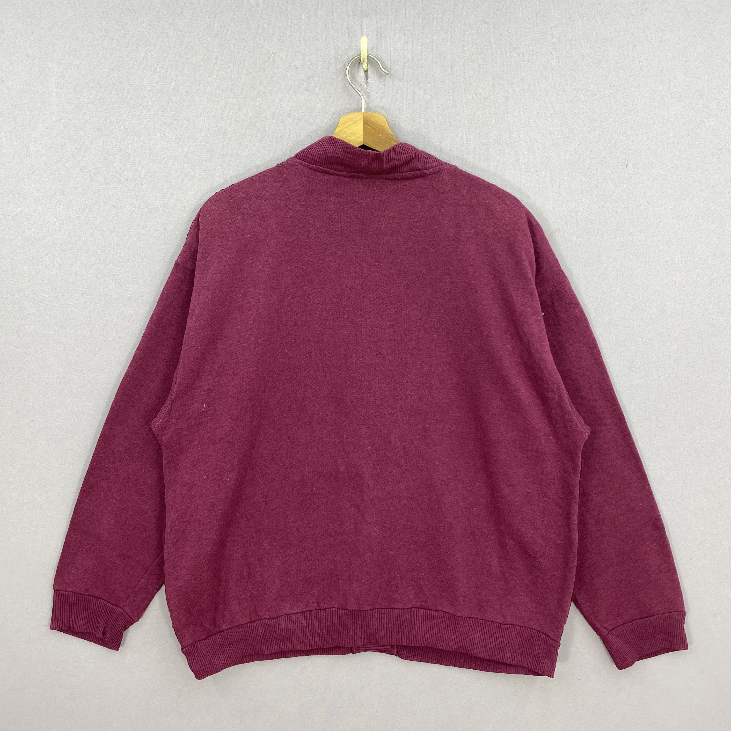 Japanese Brand Vintage Foot Locker Cable Knit Cardigan V-Neck Sweatshirt Size US XL / EU 56 / 4 - 3 Thumbnail