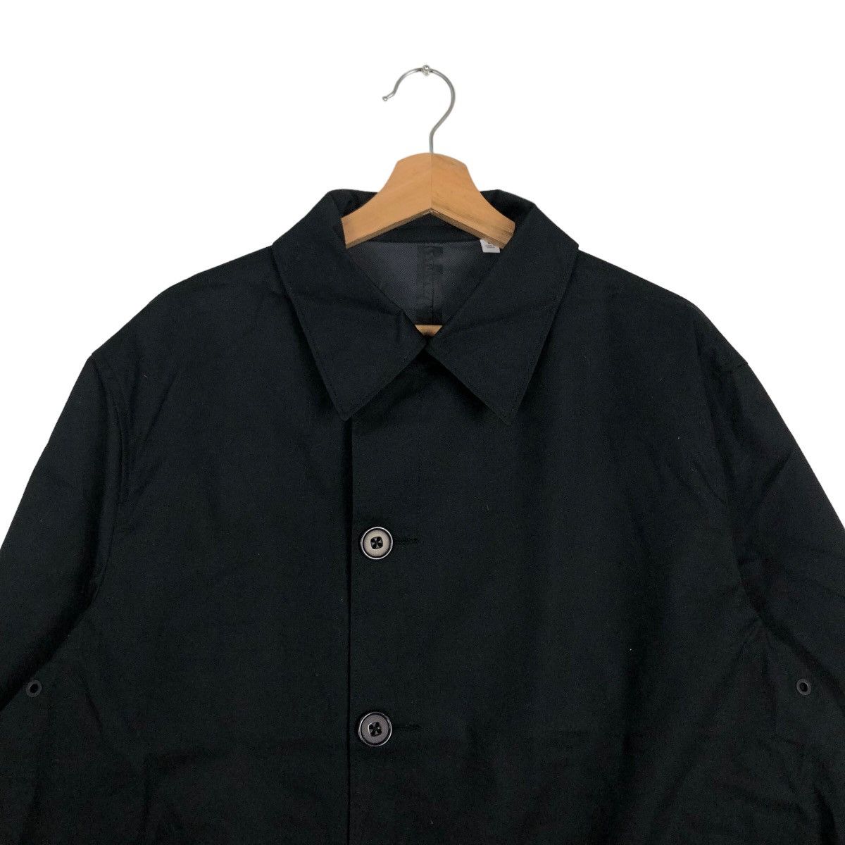 Japanese Brand 🔥Rare Parka Jacket Iconic Black Uniqlo Undercover Japan Size US M / EU 48-50 / 2 - 3 Thumbnail