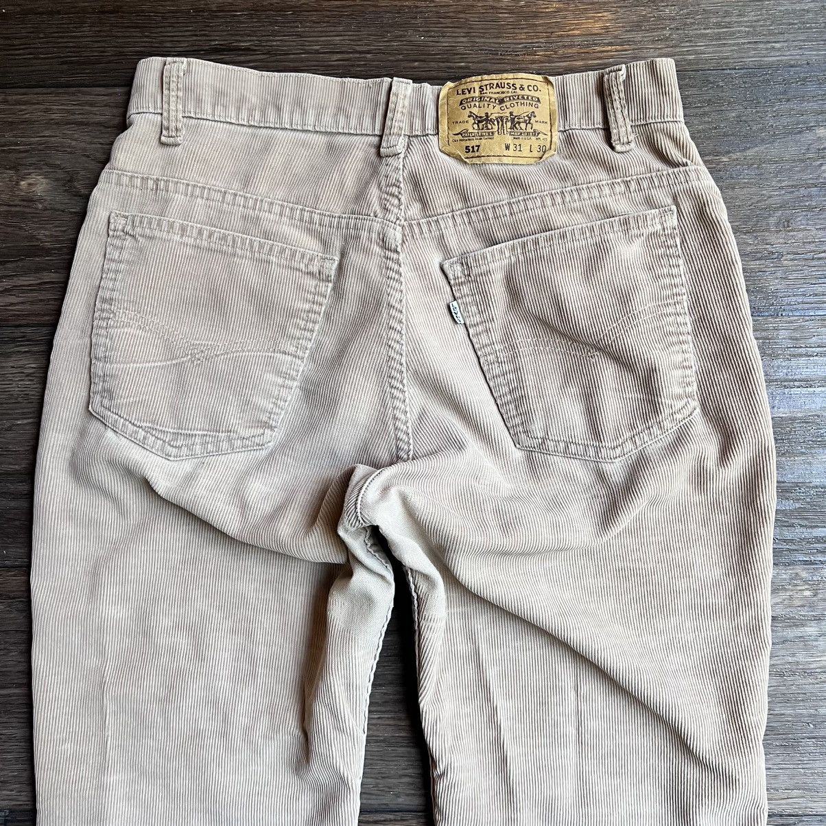 Levi's 1980s Levi’s 517 corduroy thrashed pants 29/30 Size US 29 - 11 Thumbnail