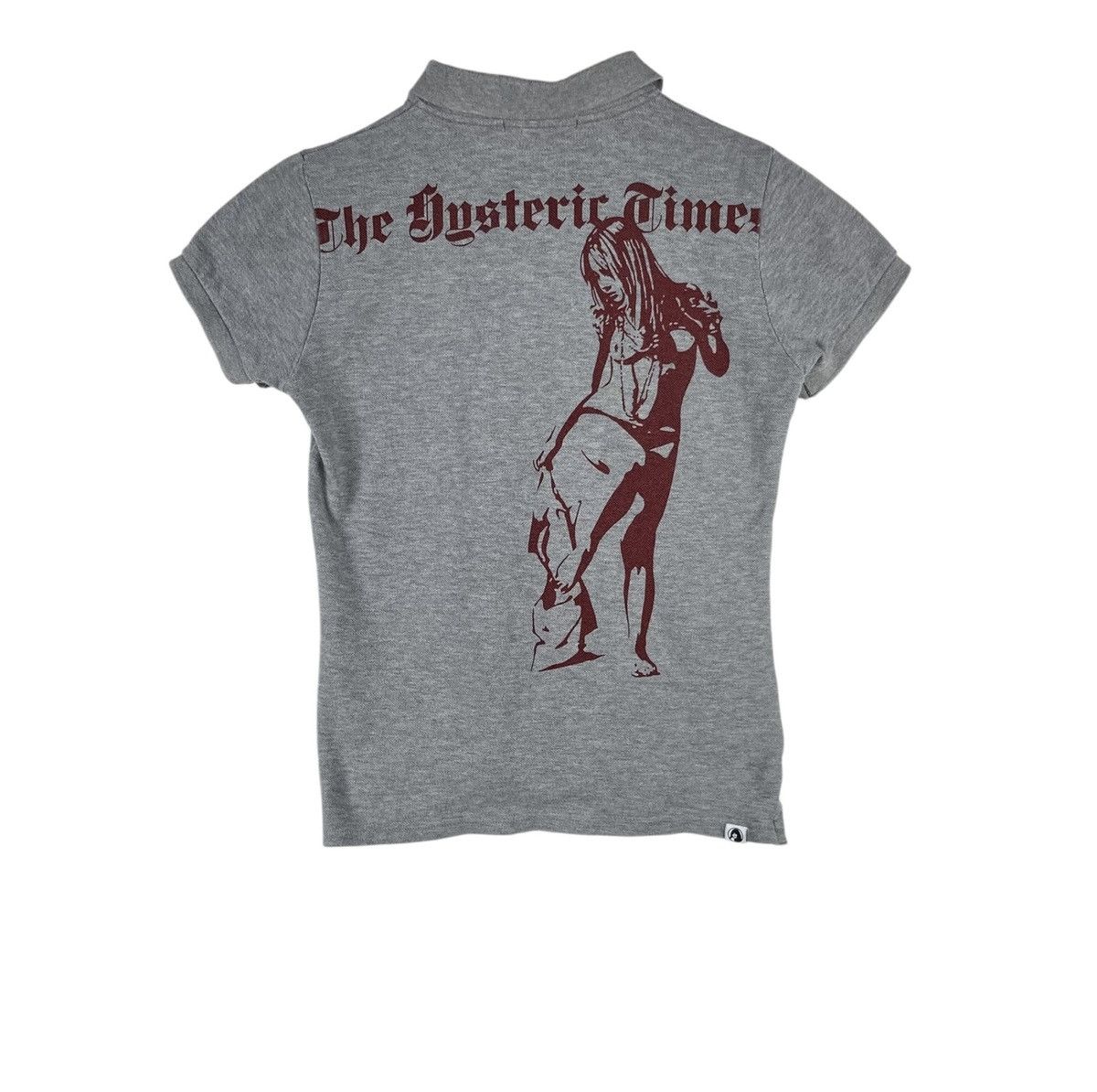 Hysteric Glamour Hysteric Glamour The Hysteric Times Women Logo Polo Shirt Size S / US 4 / IT 40 - 1 Thumbnail