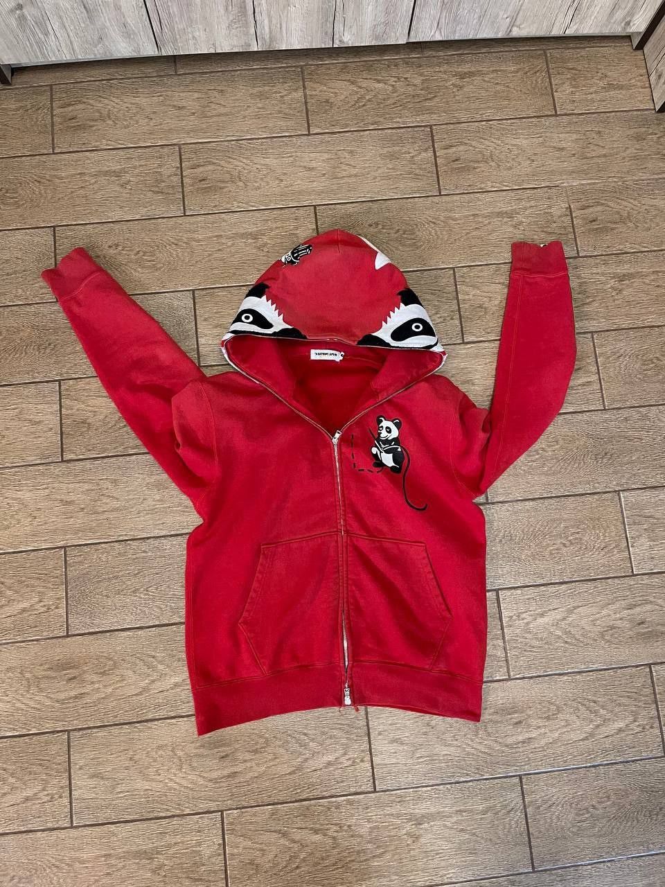 Bape Bape panda zip up hoodie Size US M / EU 48-50 / 2 - 2 Thumbnail