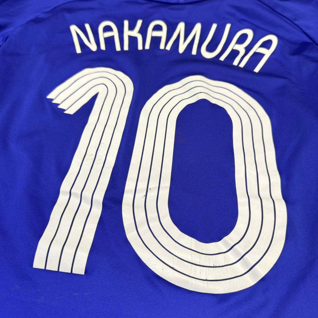 Adidas Japan 06/07 player issue home shirt #10 Nakamura Size US L / EU 52-54 / 3 - 5 Thumbnail
