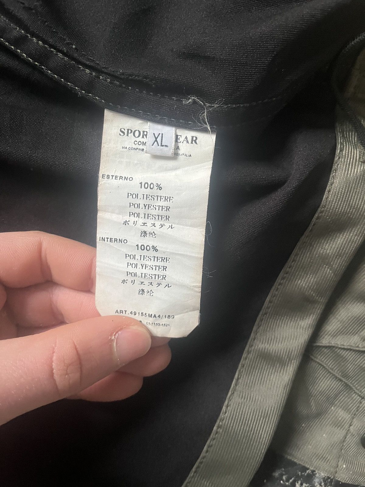 Stone Island Stone island very rare jacket green black designer archive Size US S / EU 44-46 / 1 - 6 Thumbnail