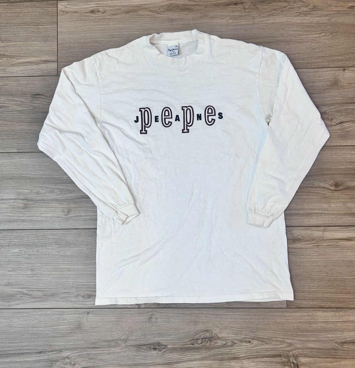 Pepe Jeans Vintage x Pepe Jeans Long Sleeve Size US XL / EU 56 / 4 - 2 Thumbnail