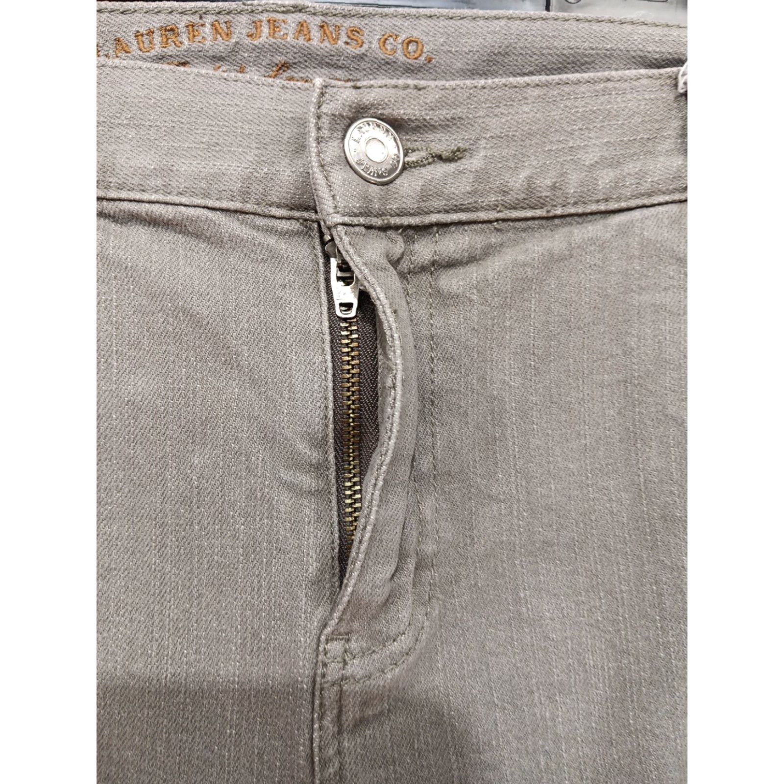 Ralph Lauren Ralph Lauren LRL Jeans Co Jeans Women's 10 Straight Classic 5-Pocket Denim Slimming Mid Rise Blue Gray Size 32" / US 10 / IT 46 - 6 Thumbnail