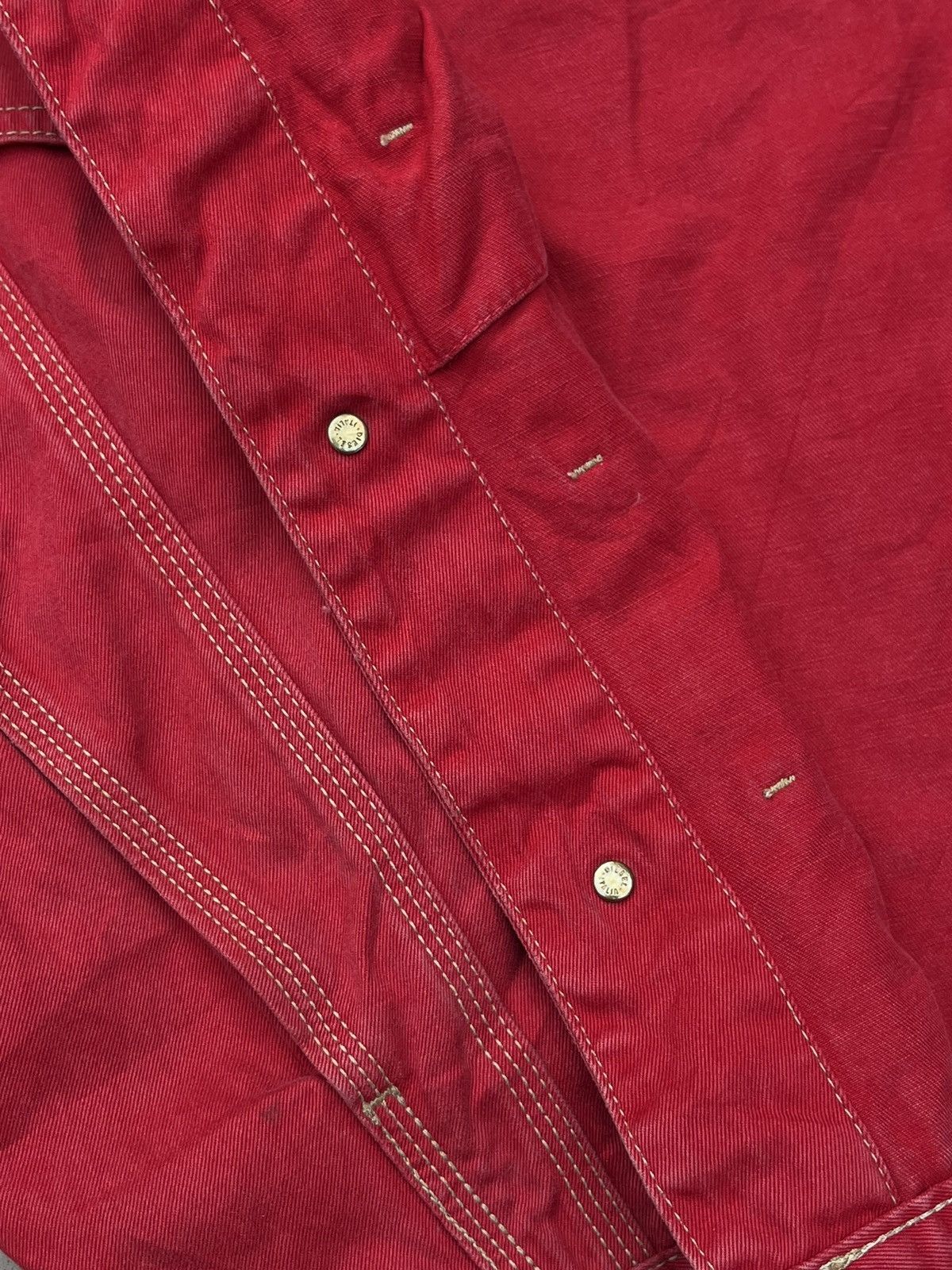 Diesel Super Rare Vintage Crimson Diesel Denver Workwear Denim Size US M / EU 48-50 / 2 - 8 Thumbnail