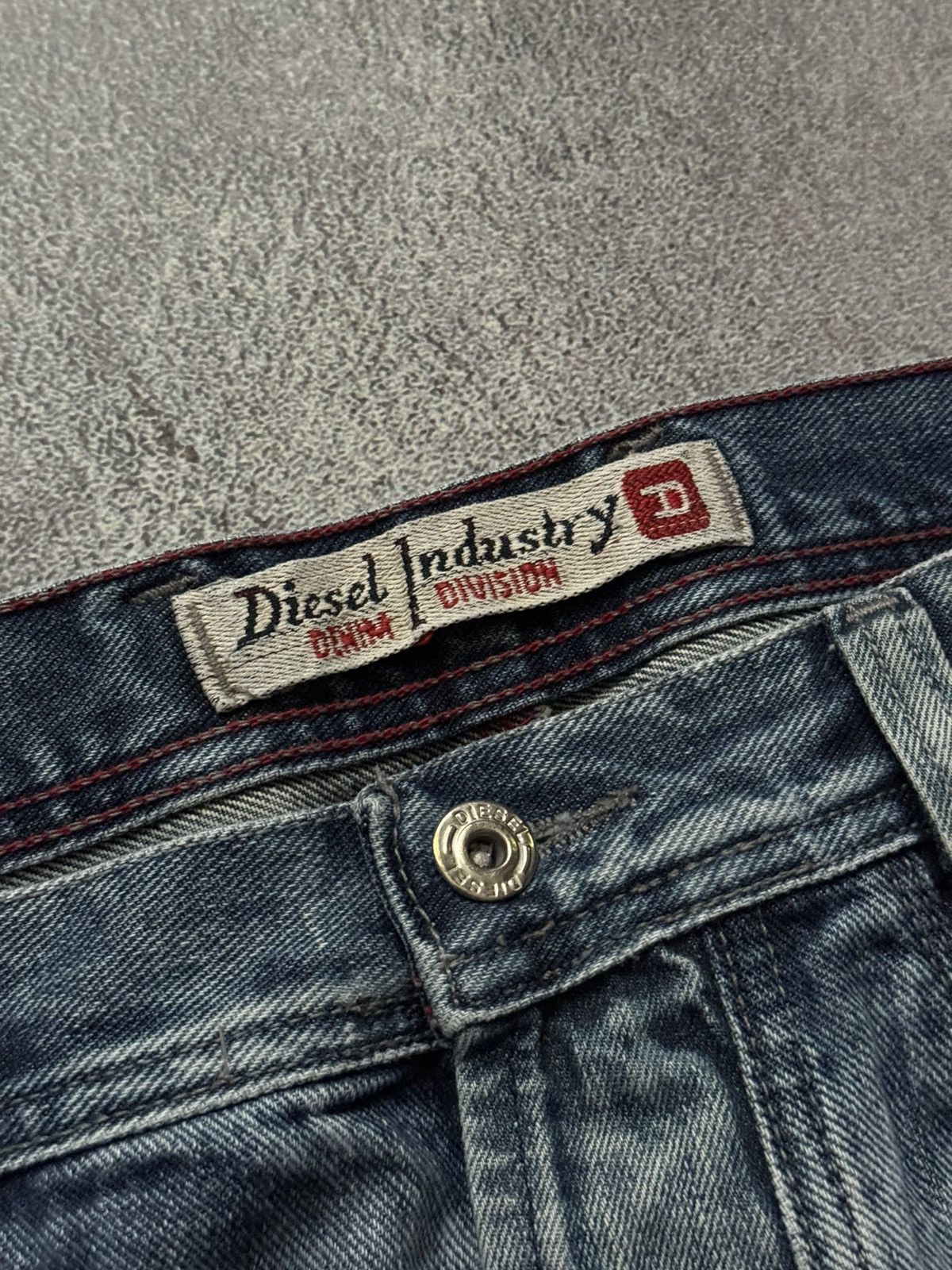 Diesel × Diesel Black Gold Diesel 36/32 distressed denim pant trouser jean chino y2k Size US 36 / EU 52 - 8 Thumbnail