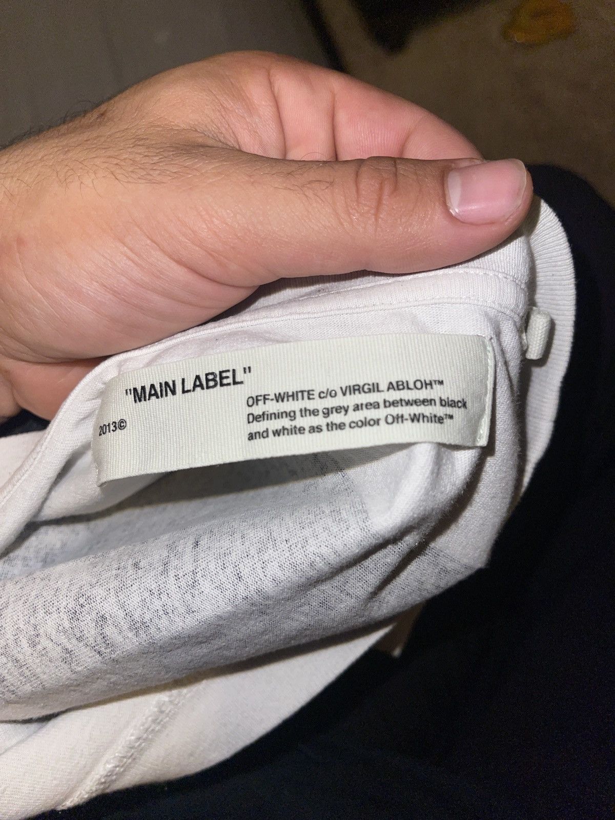 Off-White Off White Caravaggio T-Shirt Size US XL / EU 56 / 4 - 3 Thumbnail