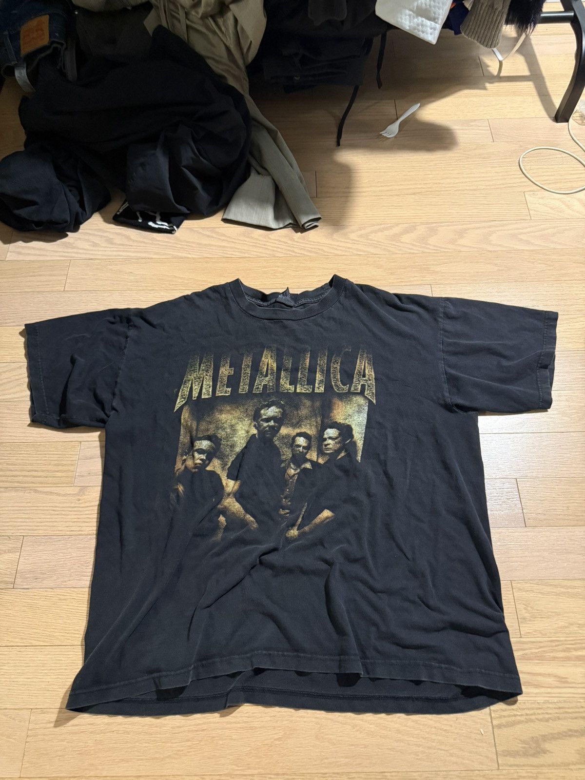 Vintage Metallica Vintage Tee Size US XL / EU 56 / 4 - 1 Thumbnail
