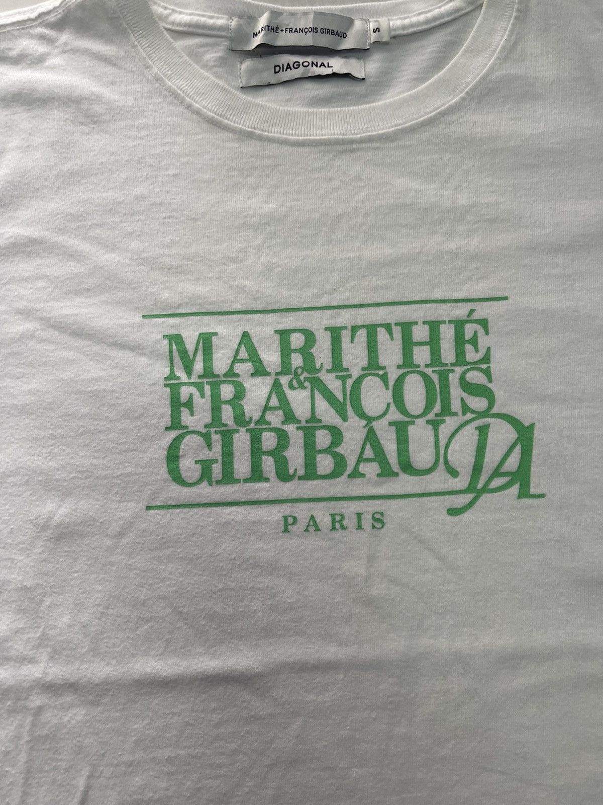 Marithe + Francois Girbaud VINTAGE MARITHE + FRANCOIS GIRBAUND X DIAGONAL SPELL OUT Size S / US 4 / IT 40 - 2 Thumbnail