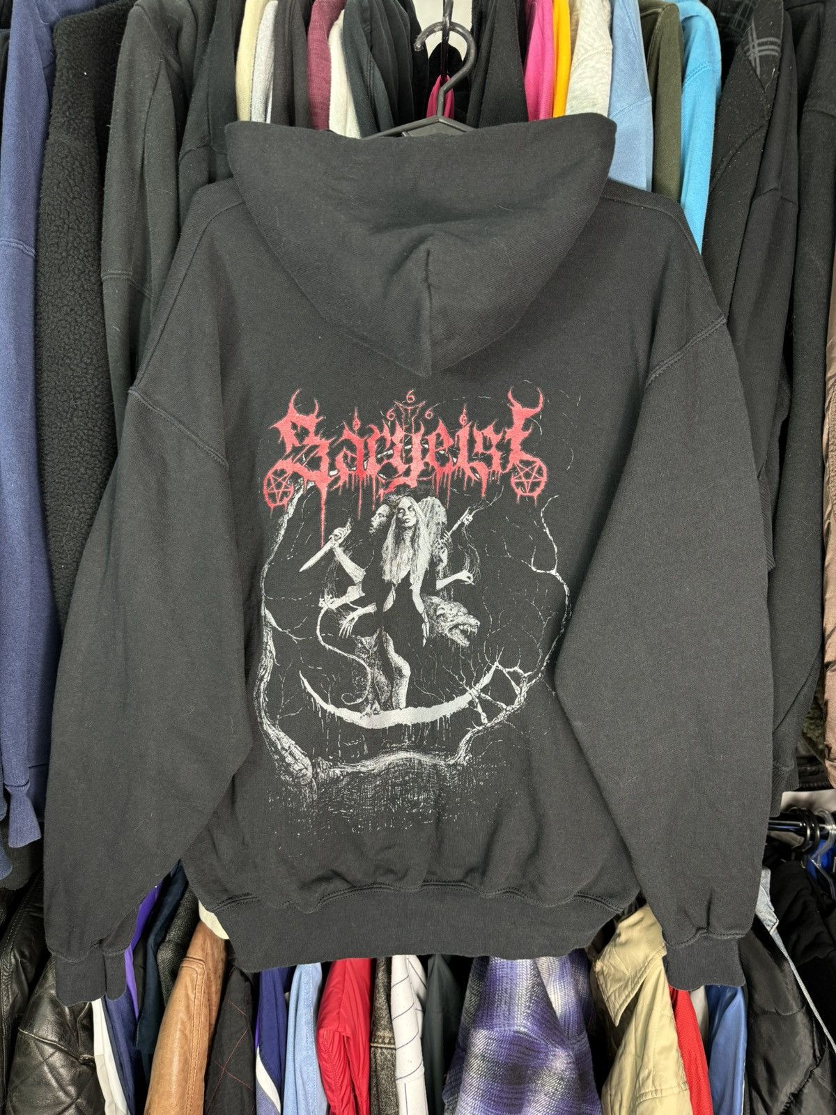 Band Tees × Vintage Vintage Sargeist Finland Metal Trash Death Band Horna L Size US L / EU 52-54 / 3 - 9 Thumbnail