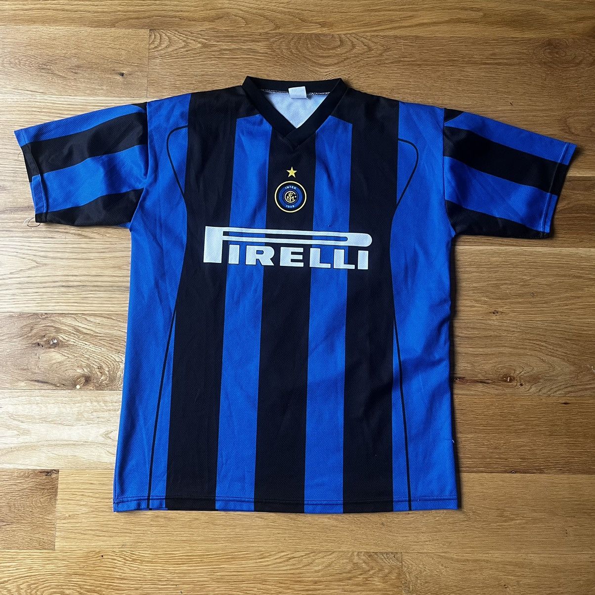 Vintage Vintage 2000s Inter Milan Adriano Jersey | Grailed