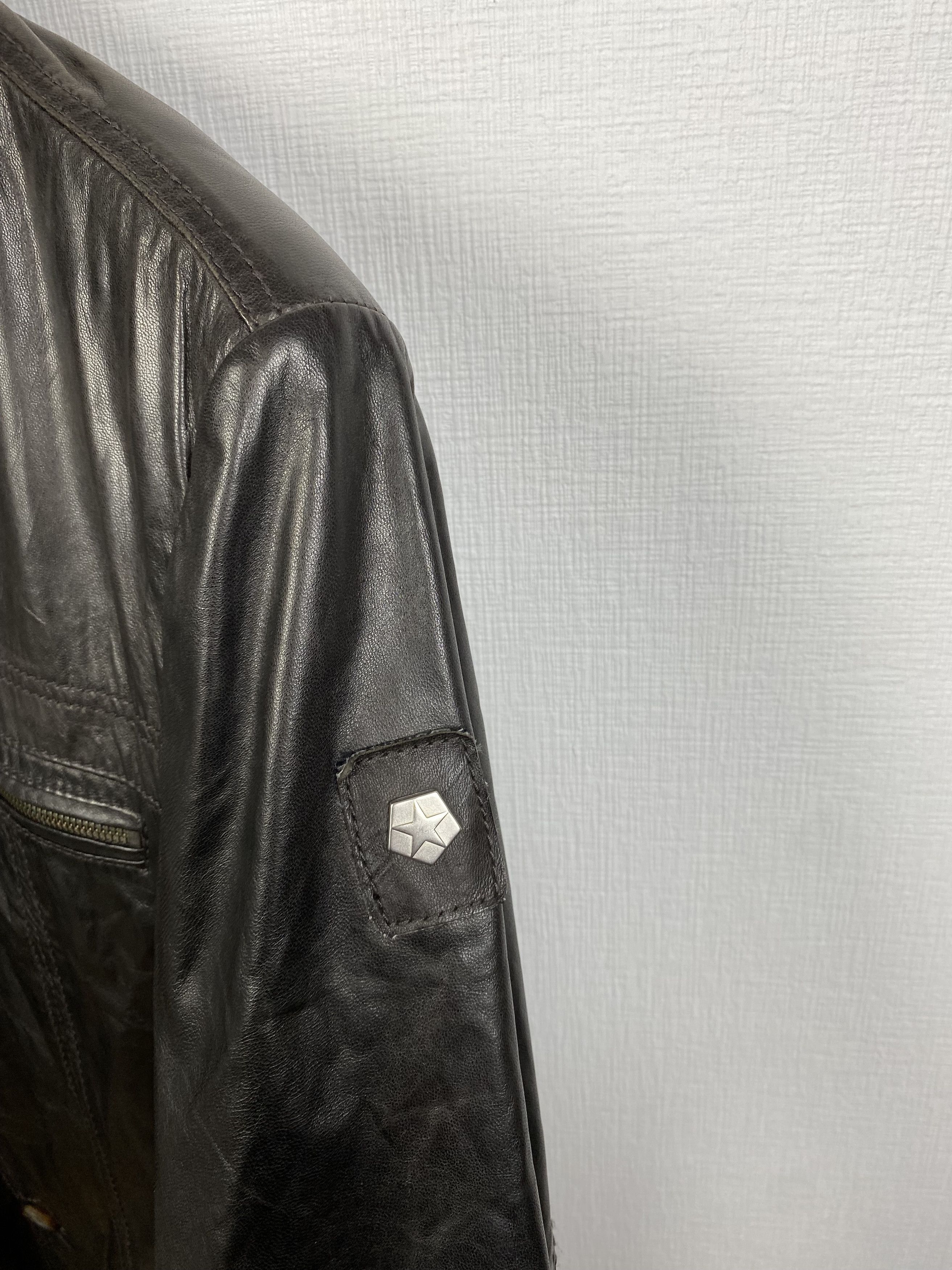 Milestone Milestone Genuine Leather Jacket Men size S Size US S / EU 44-46 / 1 - 2 Thumbnail