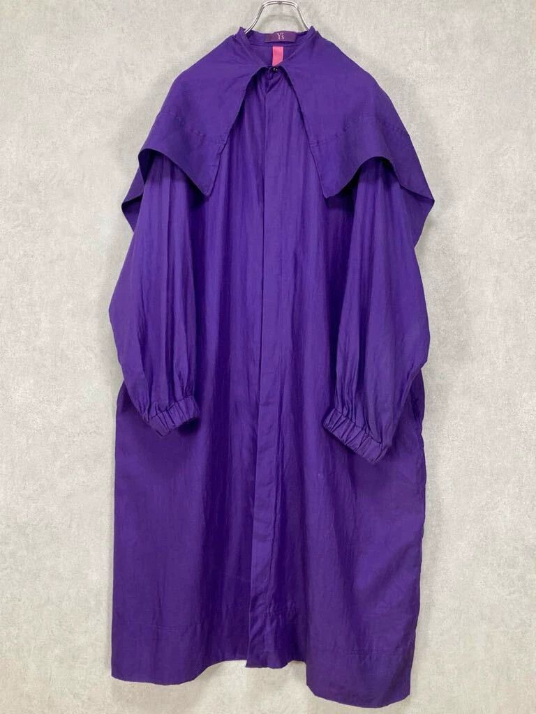 Y's Y's Wing print purple coat Size US S / EU 44-46 / 1 - 3 Thumbnail