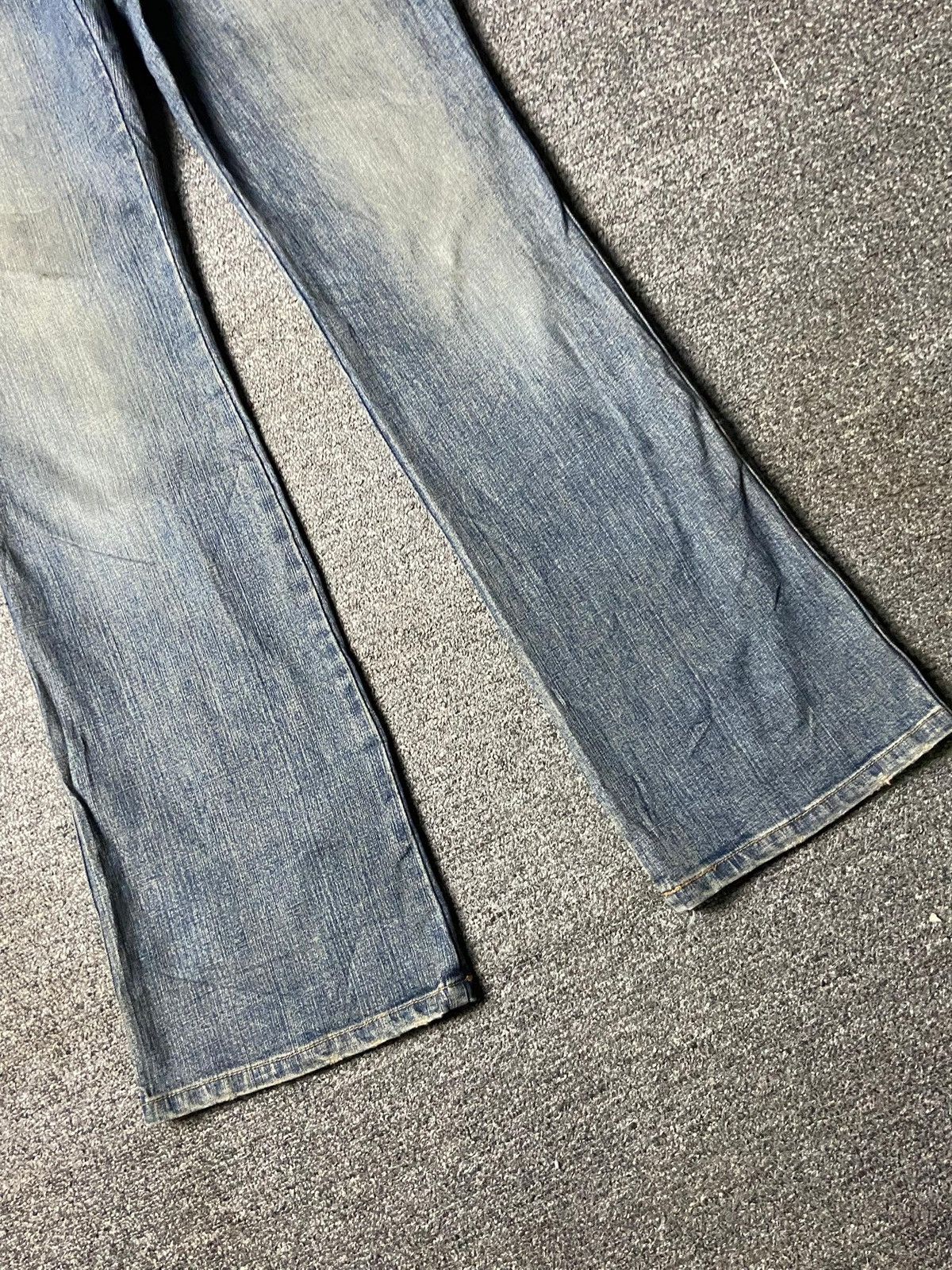 Japanese Brand Alpha Cubic Mother Maternity Jeans Pants (162) Size 34" / US 12 / IT 48 - 9 Thumbnail