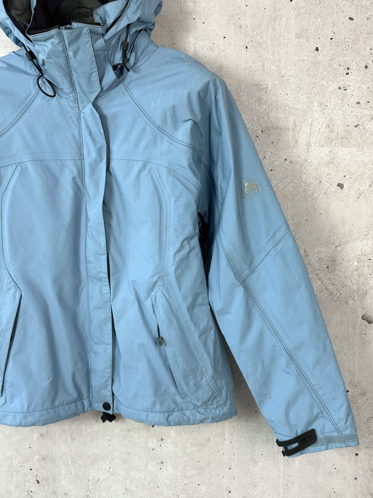 Vintage Nike ACG Vintage Swoosh Blue Women’s Jacket Size S / US 4 / IT 40 - 4 Thumbnail