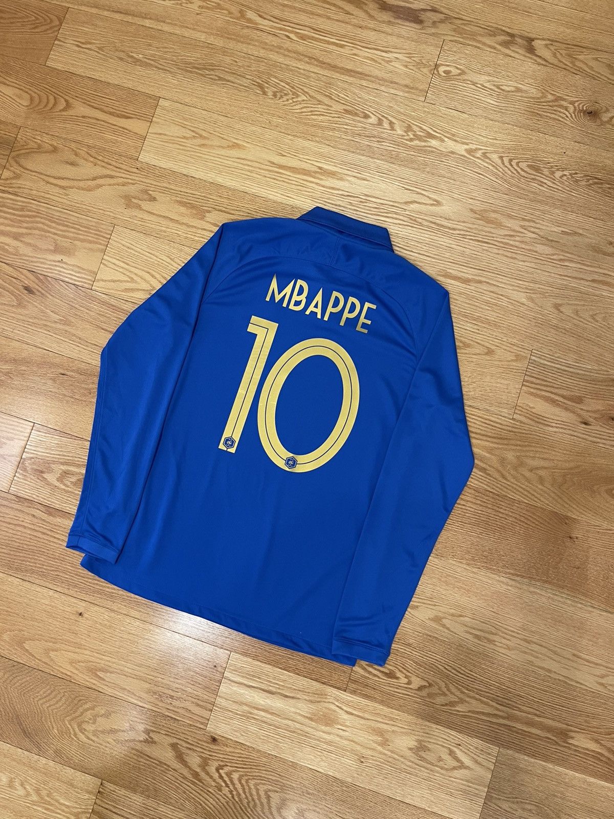 Nike Nike France KYLIAN MBAPPE🇫🇷 2019/20 special jersey Size US M / EU 48-50 / 2 - 1 Thumbnail