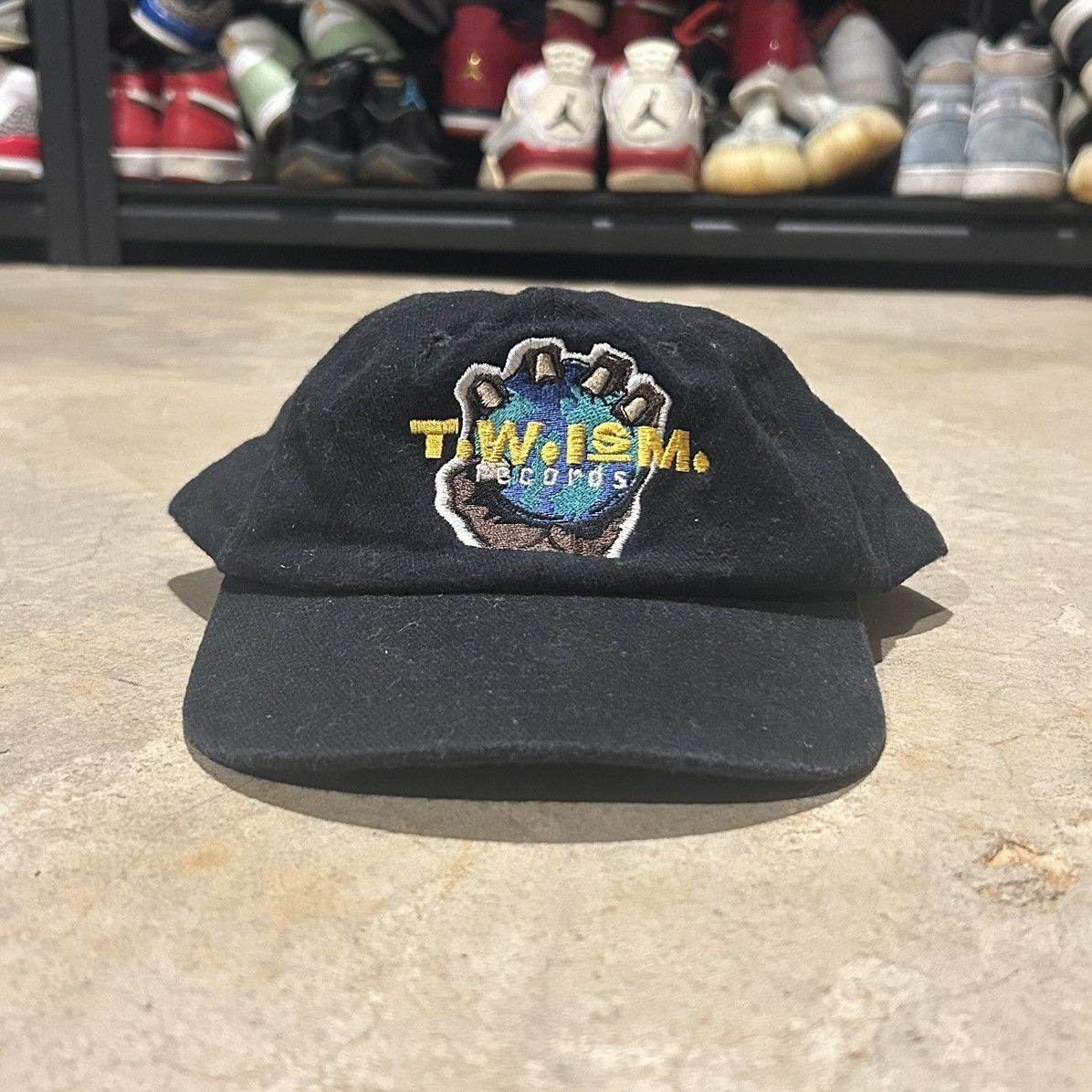 Vintage Rare Vintage 1990s Twism Records Shaq Rap Hip Hop Promo Hat Size ONE SIZE - 1 Thumbnail