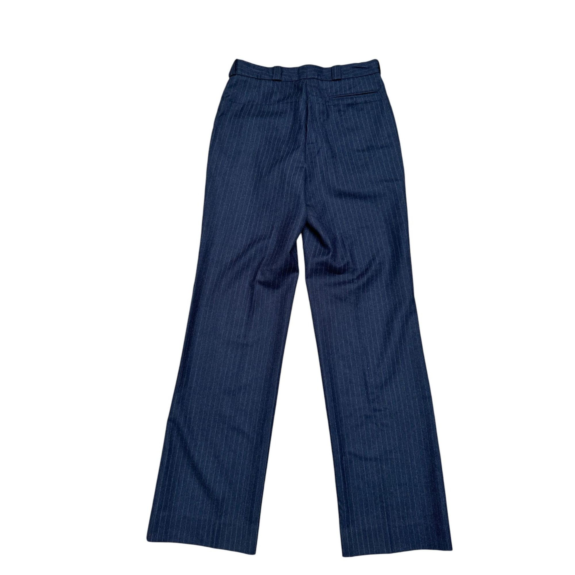 Maison Margiela FW 1999 Navy Striped Wool Pants Size 30" / US 8 / IT 44 - 4 Thumbnail