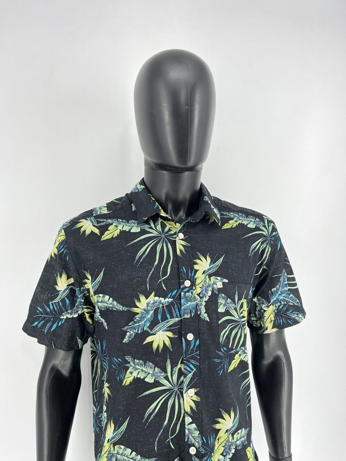 Quiksilver Vintage Crazy Quiksilver Hawaiian Floral Shirt Buttons 90s Size US M / EU 48-50 / 2 - 3 Thumbnail
