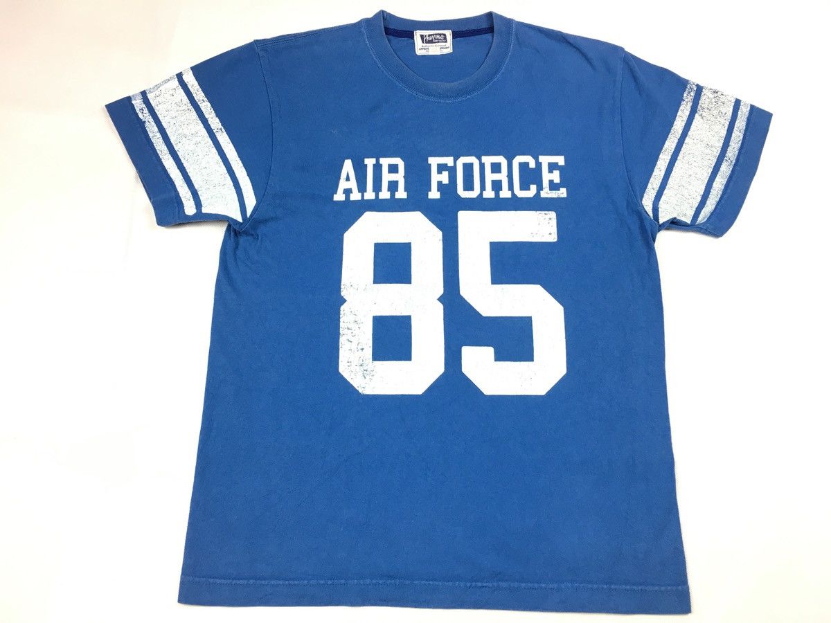 Pherrow's × Vintage Hype Vintage 90s Pherrow’s Air Force 85 Big Printed Tee Size US M / EU 48-50 / 2 - 1 Thumbnail