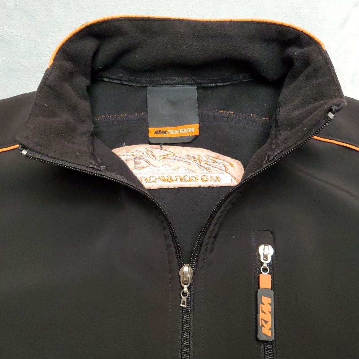 Vintage KTM Jacket Mens M Black Softshell Zip Up Big Sky Motorsports Racing Motorcycle Shirt Size US M / EU 48-50 / 2 - 3 Thumbnail