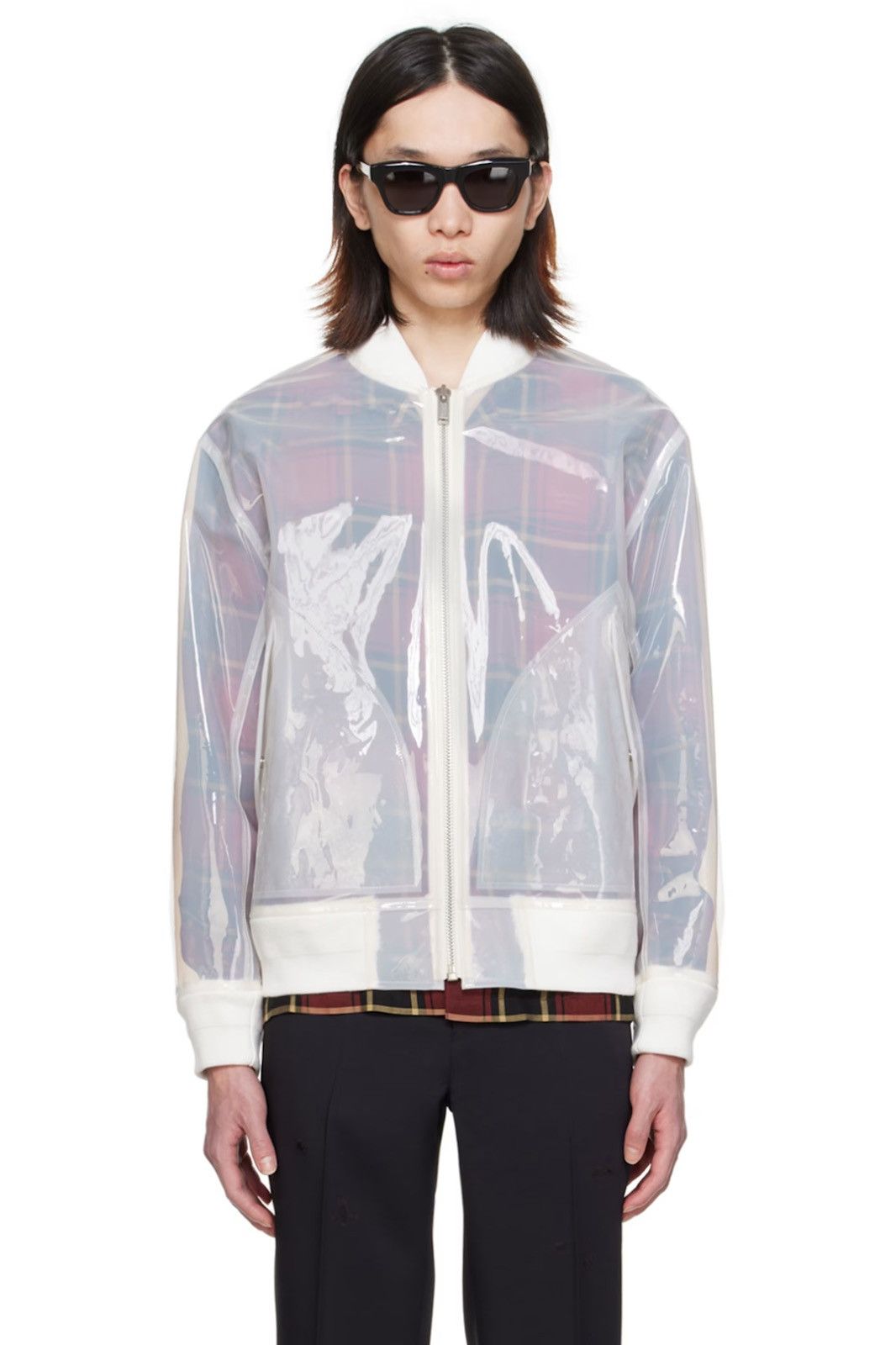 Undercover PVC Bomber Jacket Size US L / EU 52-54 / 3 - 12 Thumbnail
