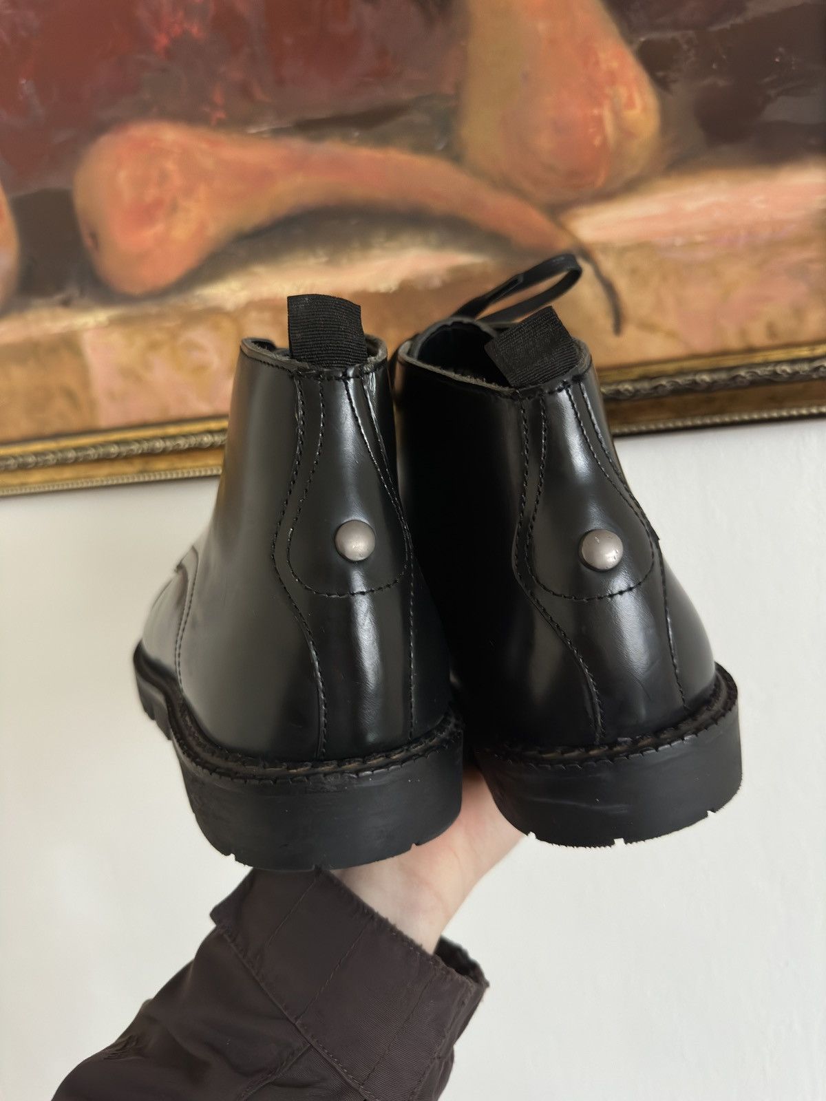 Walk London Walk London Black Leather Boots Size 10 Size US 10 / EU 43 - 6 Thumbnail