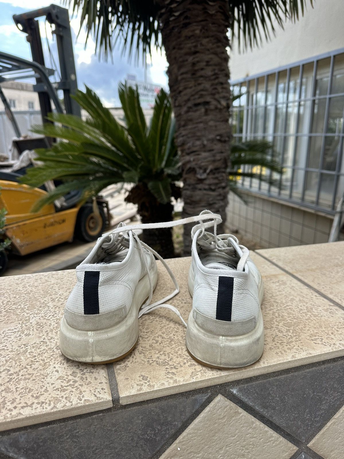 Ecco × Stone Island Stone Island x ECCO White Shoes Sneakers 42 size Size US 9 / EU 42 - 12 Thumbnail